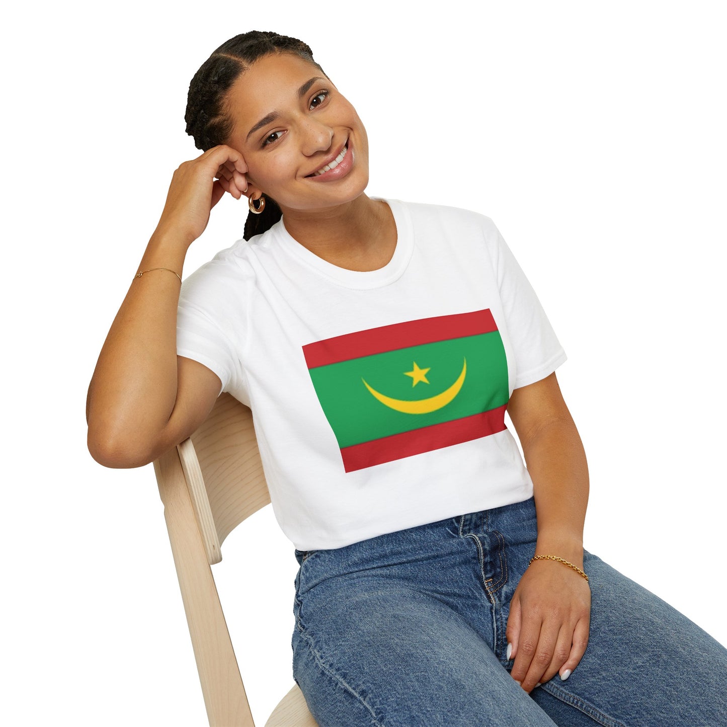 Unisex Softstyle T-Shirt -- Mauritania