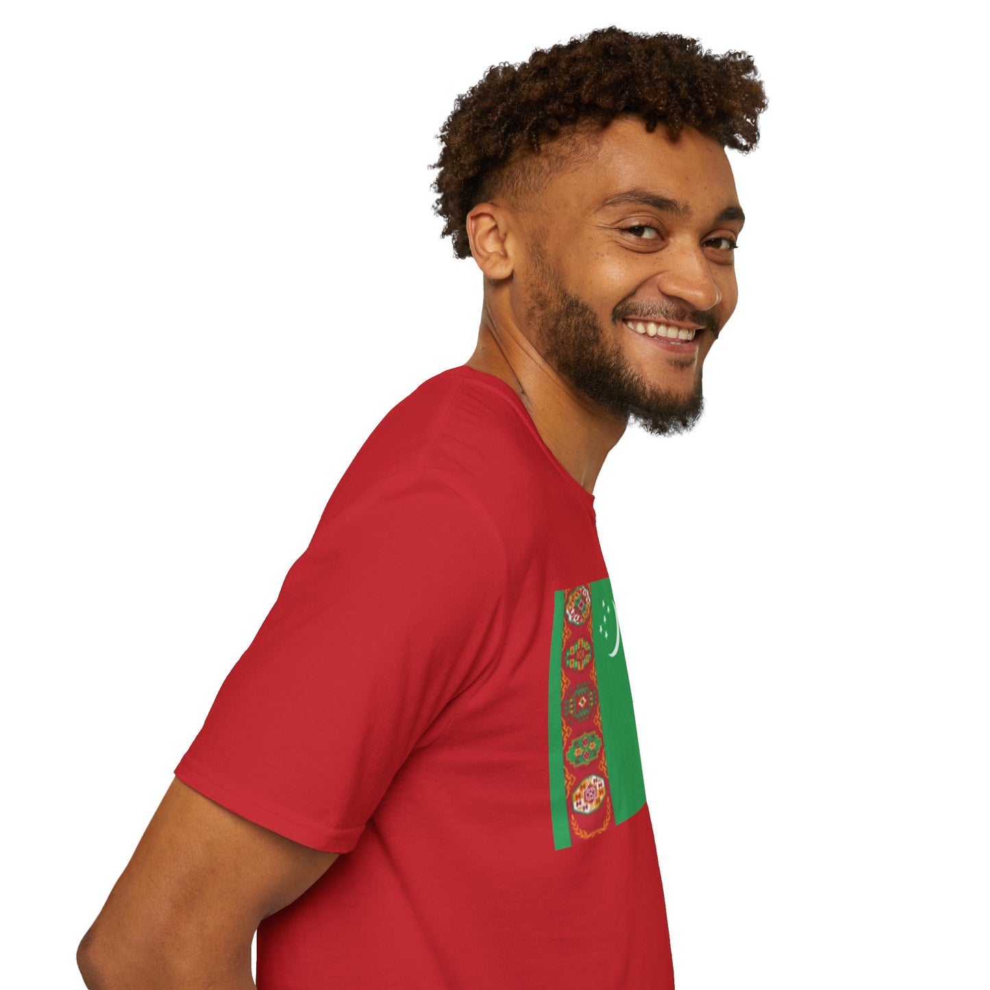 Unisex Softstyle T-Shirt -- Turkmenistan