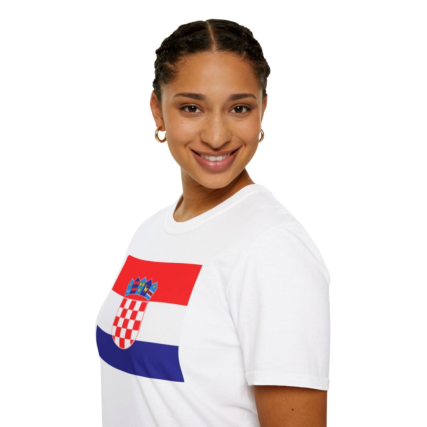 Unisex Softstyle T-Shirt -- Croatia