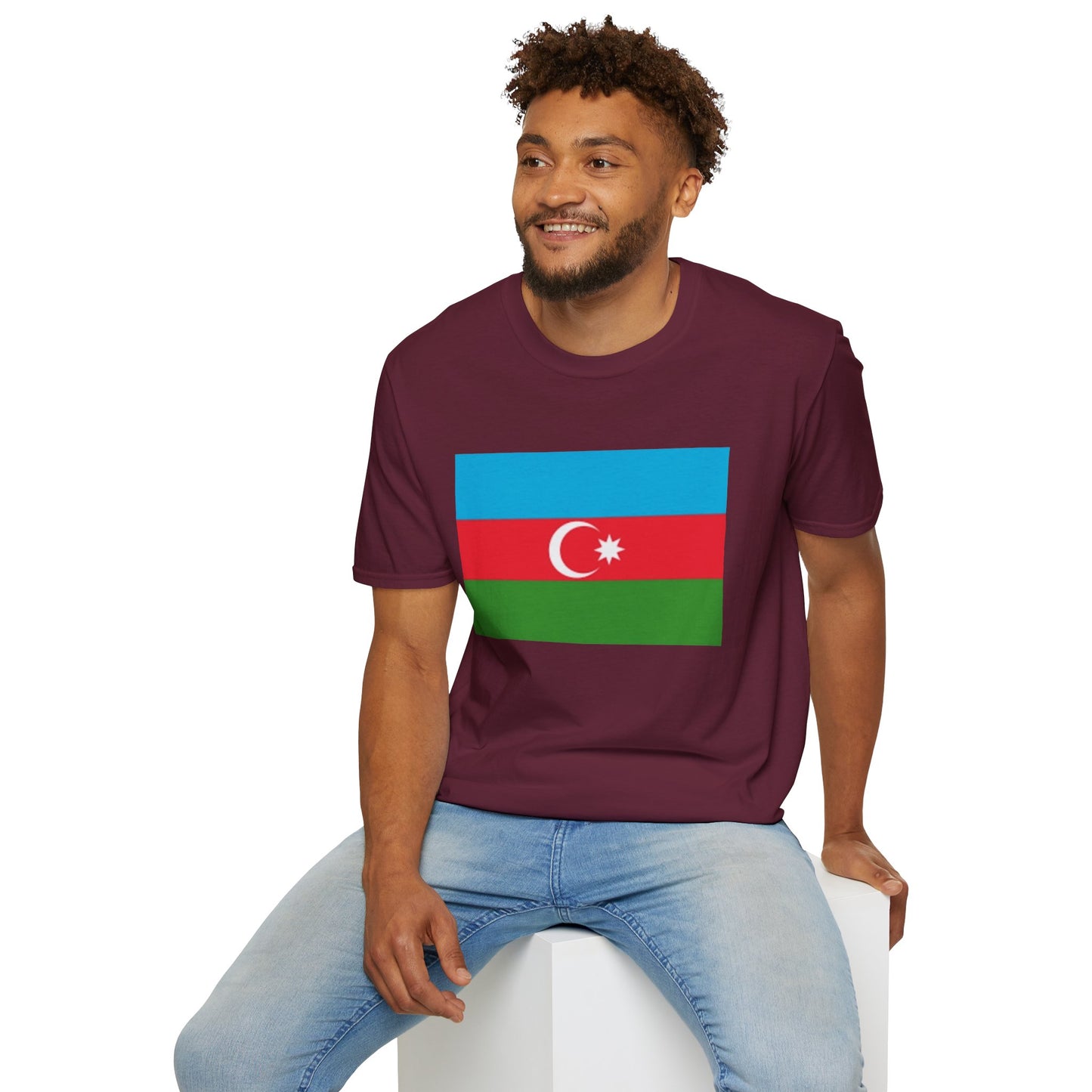 Unisex Softstyle T-Shirt -- Azerbaijan