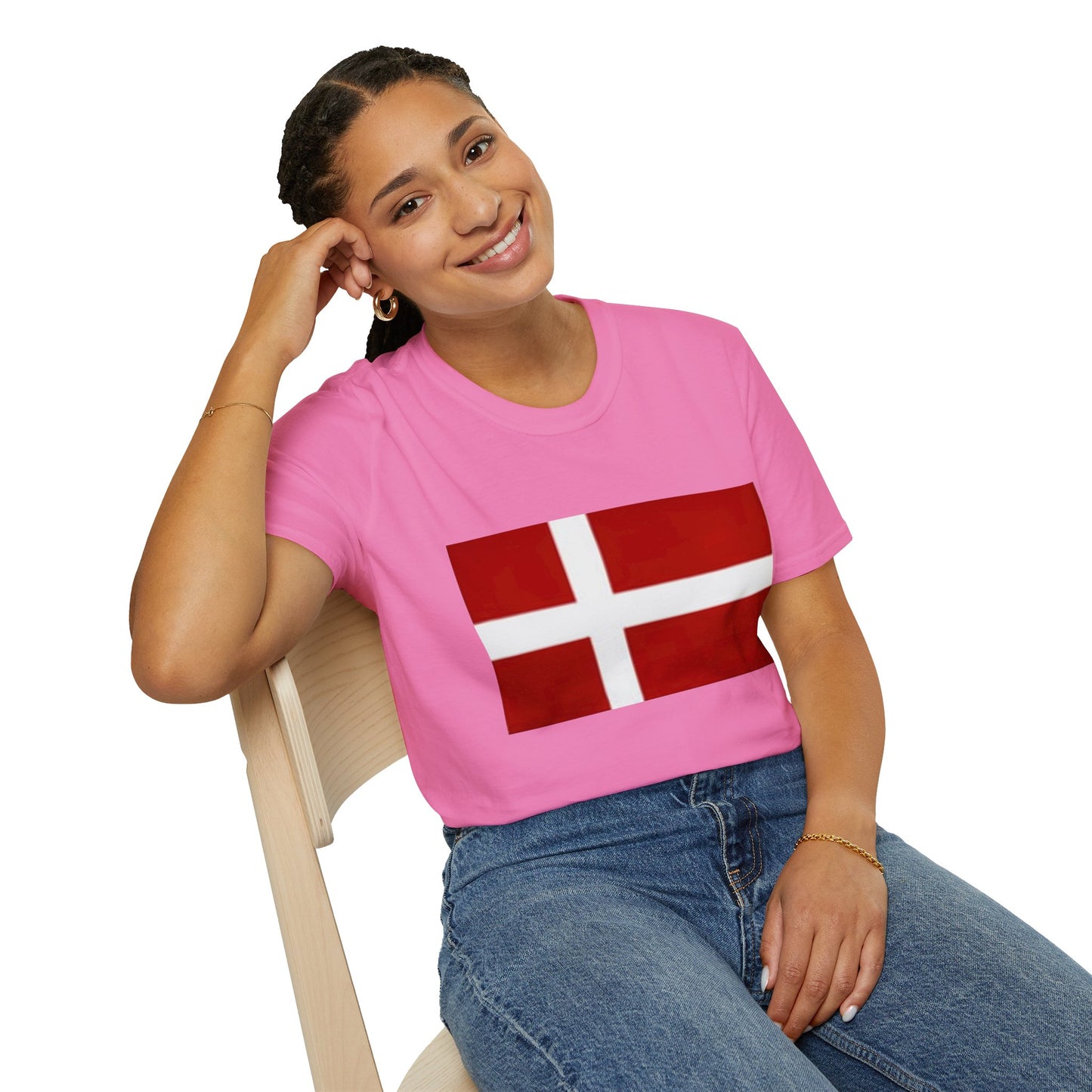 Unisex Softstyle T-Shirt -- Denmark