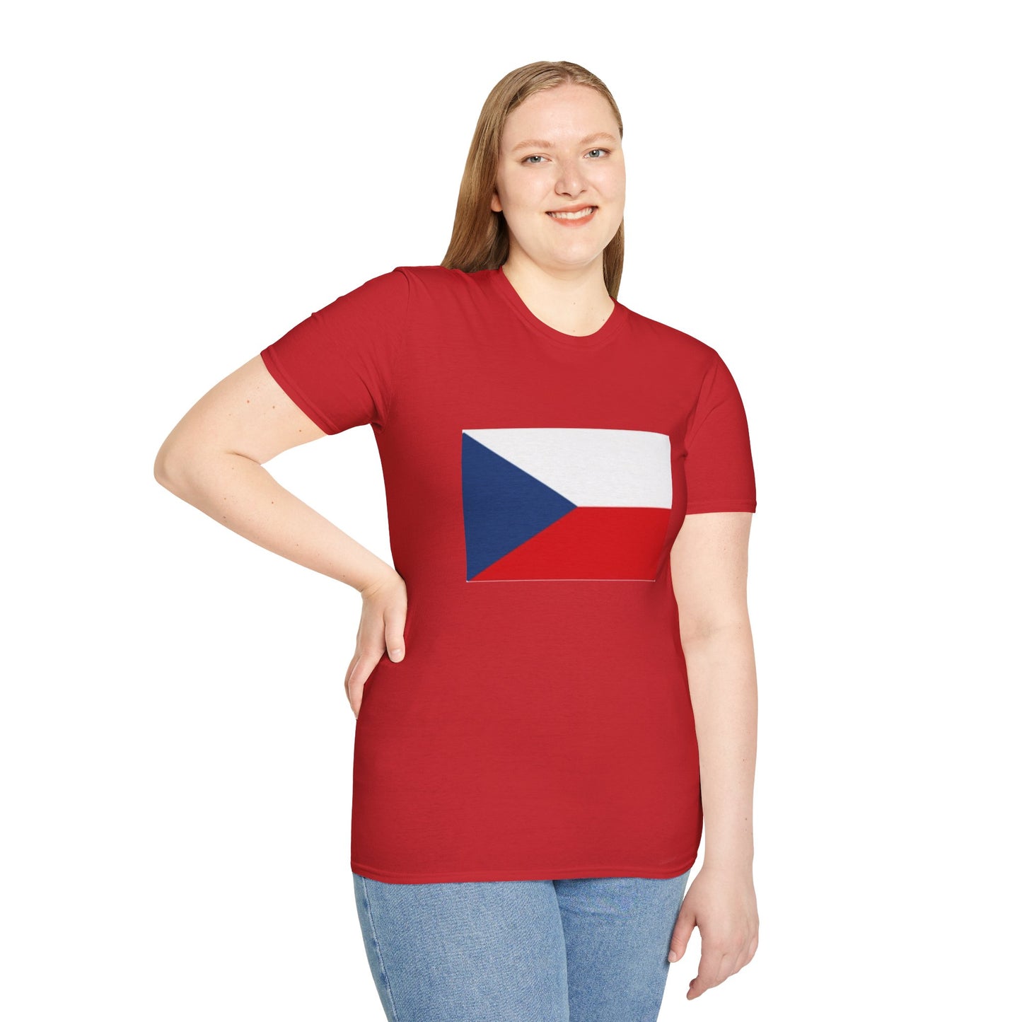 Unisex Softstyle T-Shirt -- Czechia