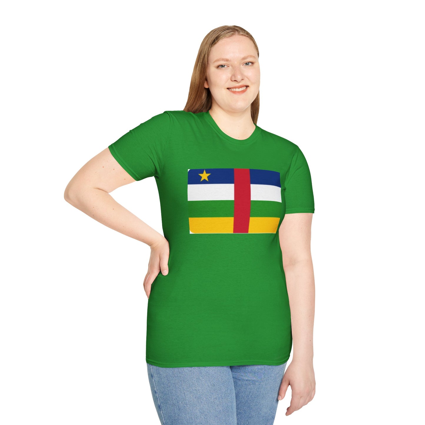 Unisex Softstyle T-Shirt - Central African Republic