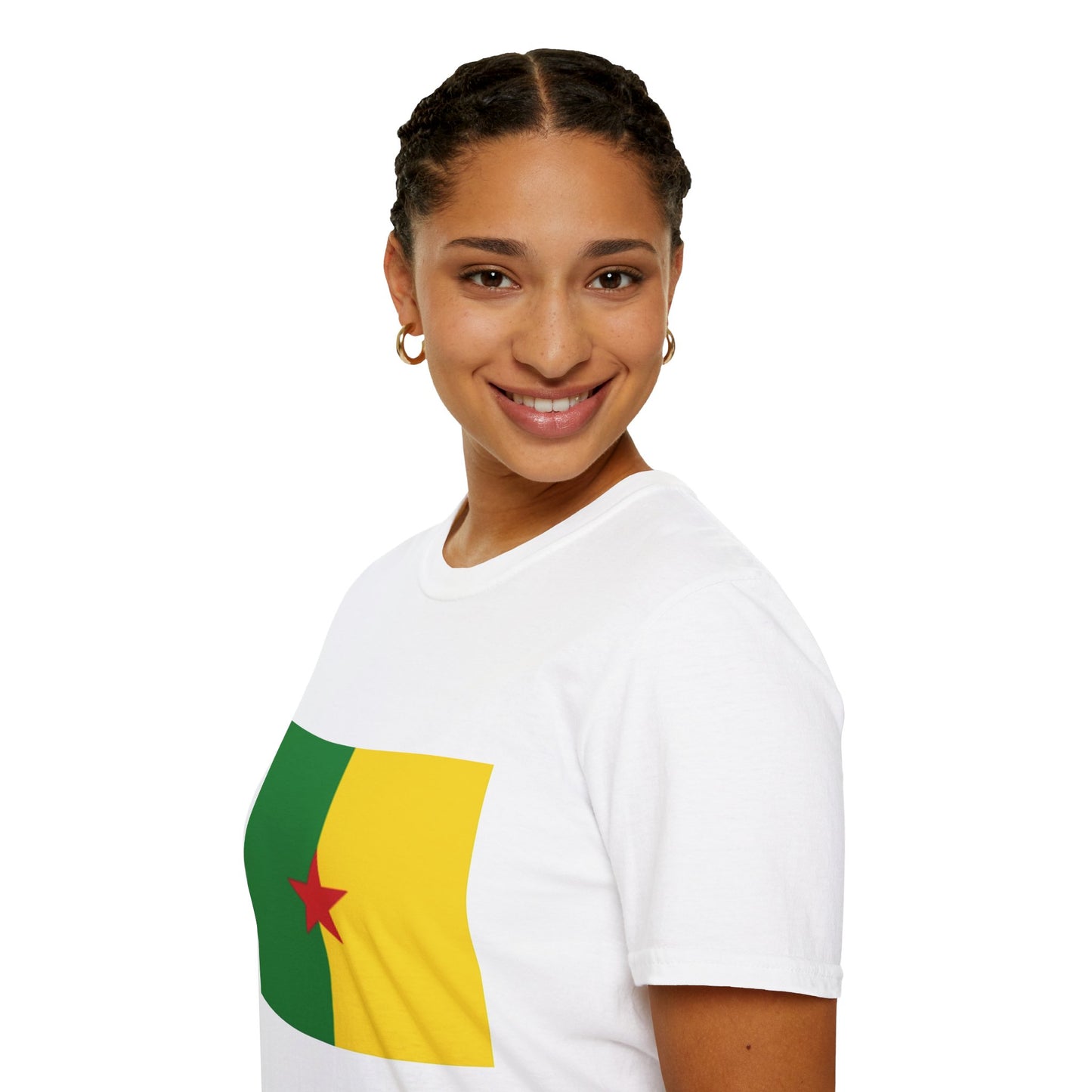 Unisex Softstyle T-Shirt -- French Guiana