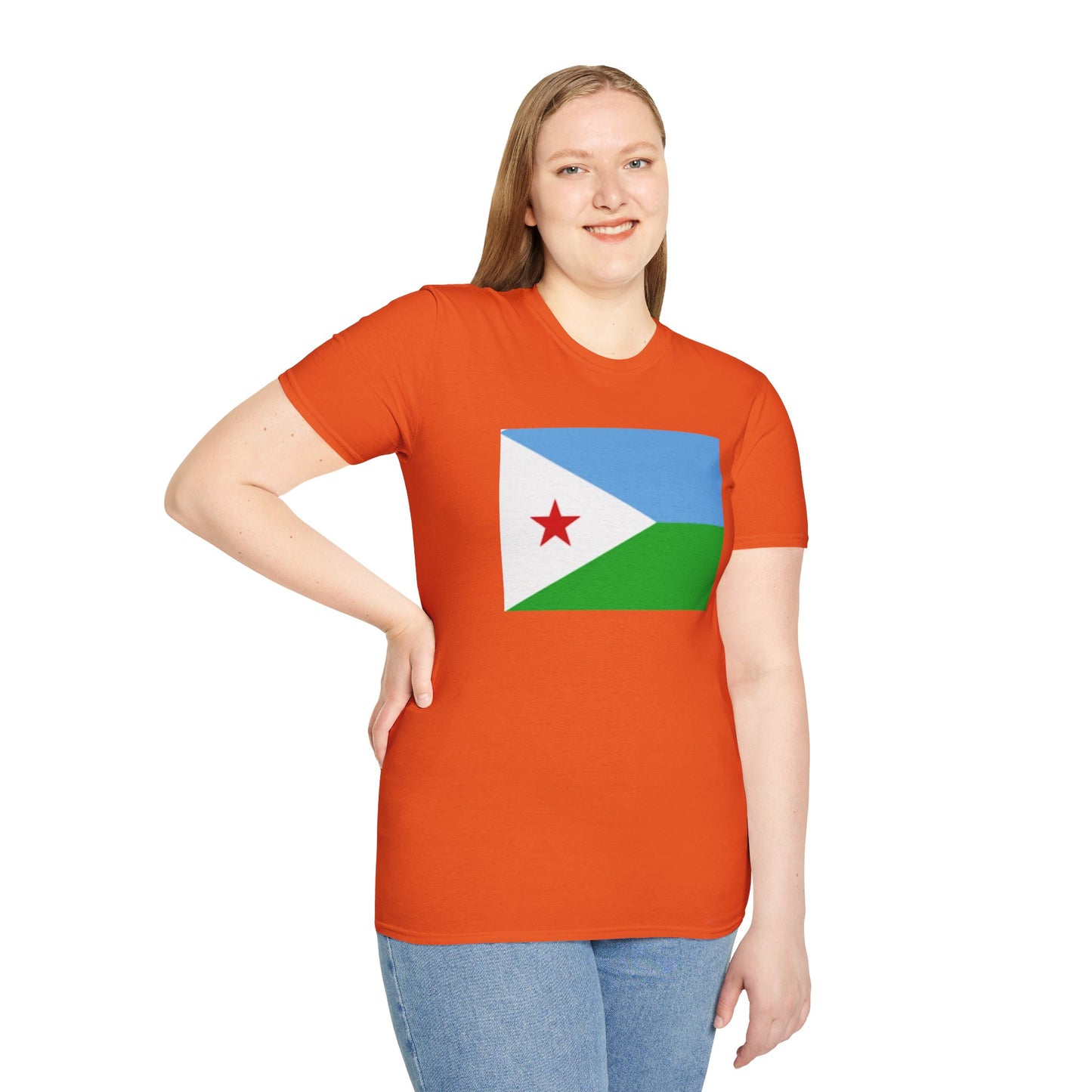 Unisex Softstyle T-Shirt -- Djibouti