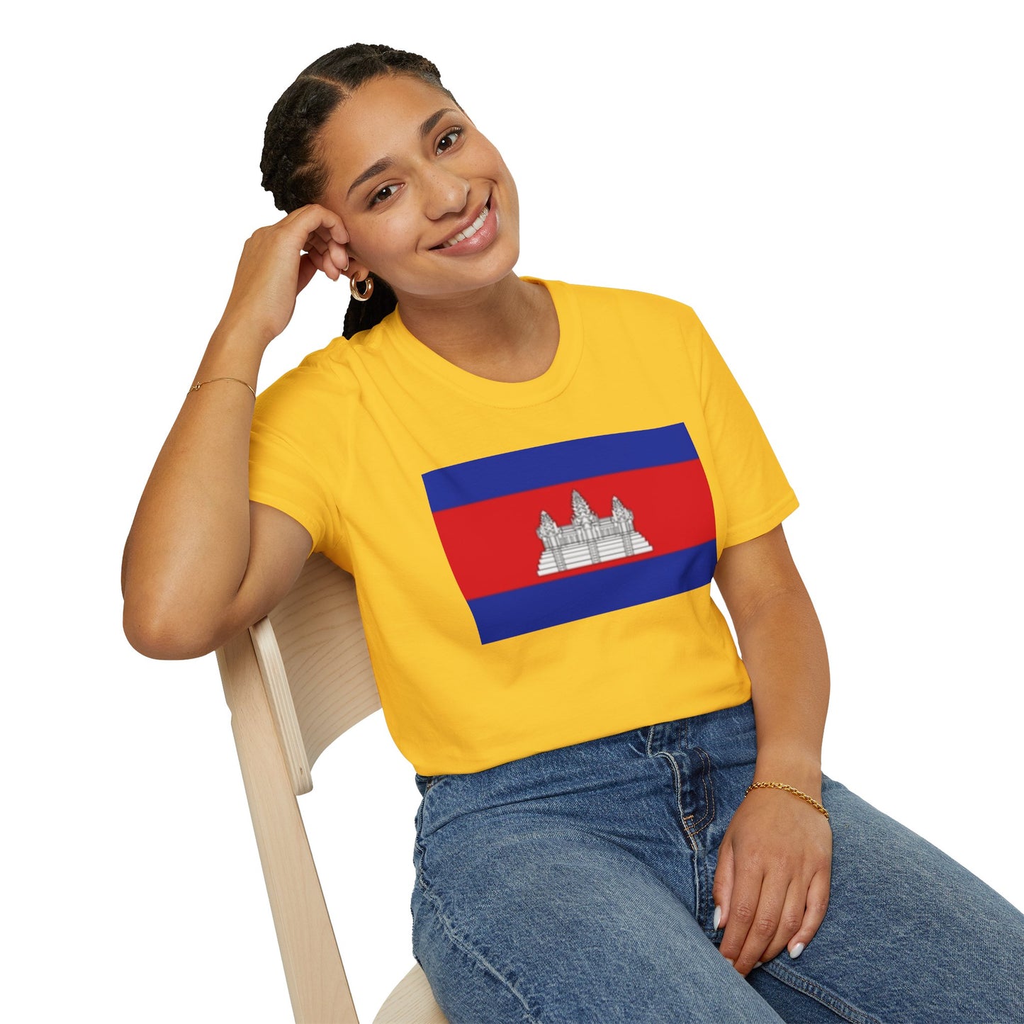 Unisex Softstyle T-Shirt -- Cambodia