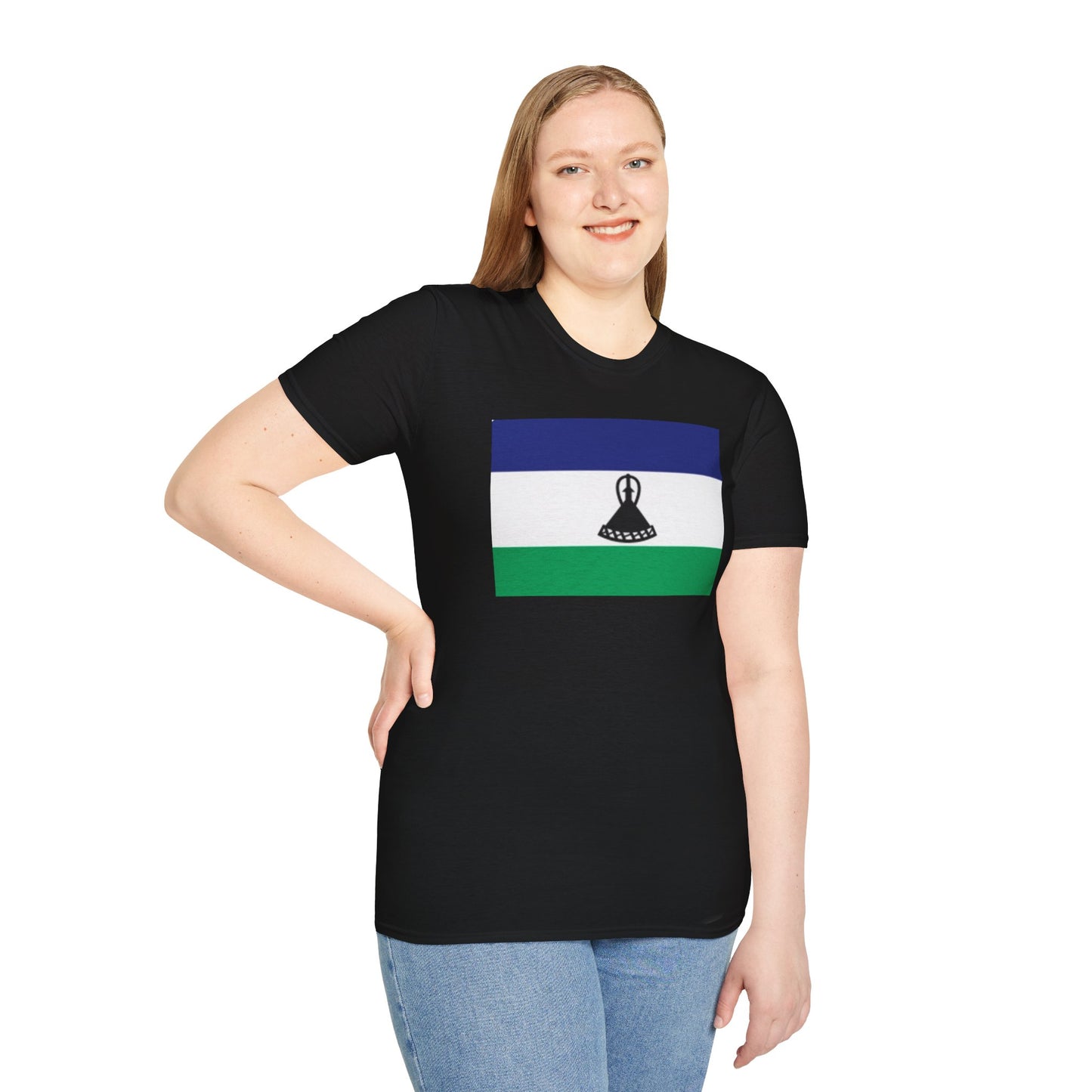 Unisex Softstyle T-Shirt -- Lesotho