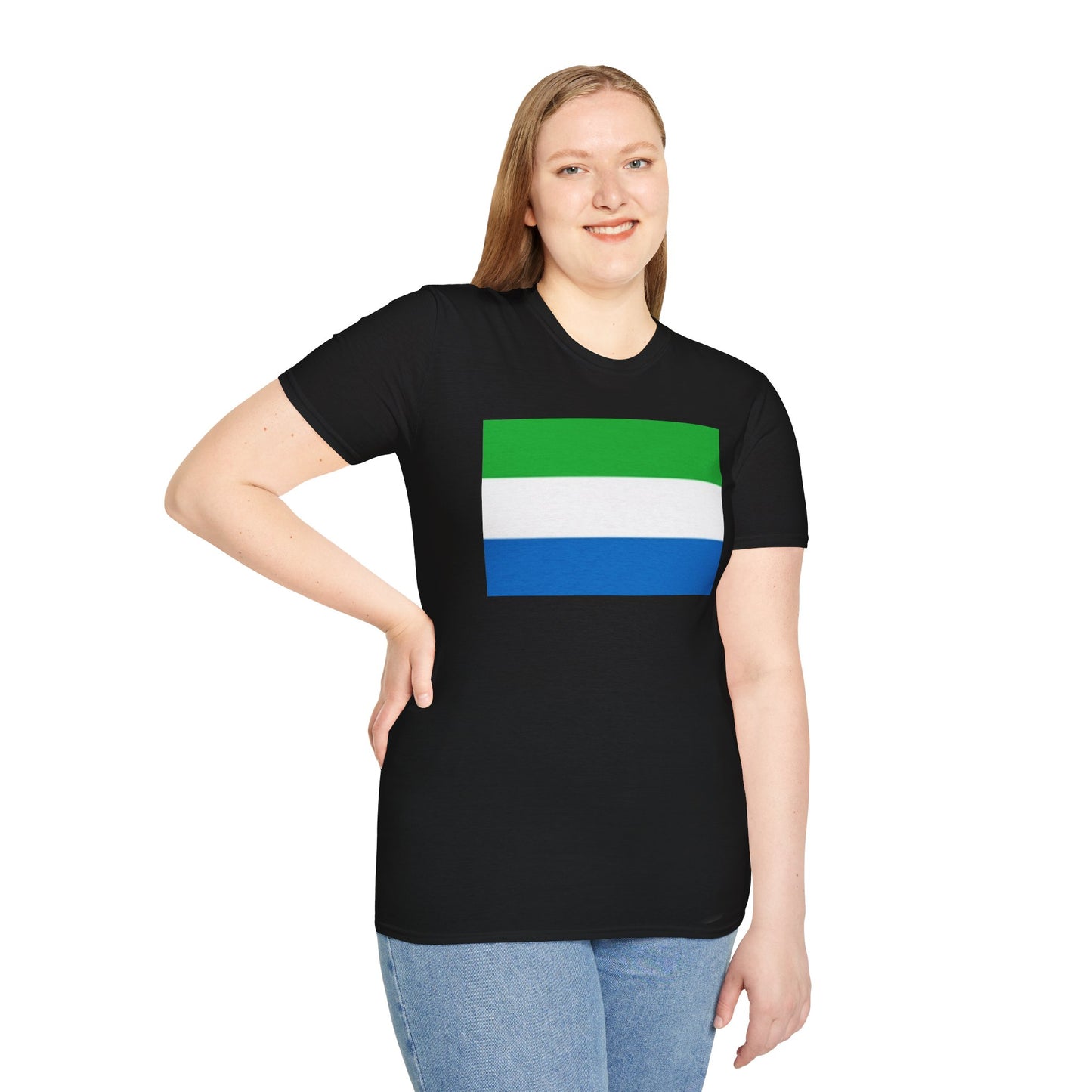 Unisex Softstyle T-Shirt -- Sierra Leone