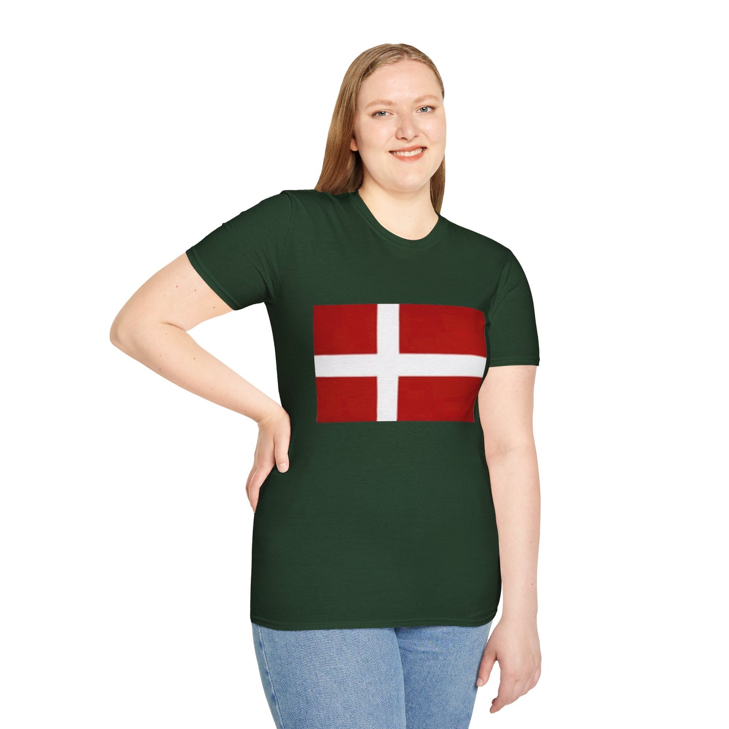 Unisex Softstyle T-Shirt -- Denmark
