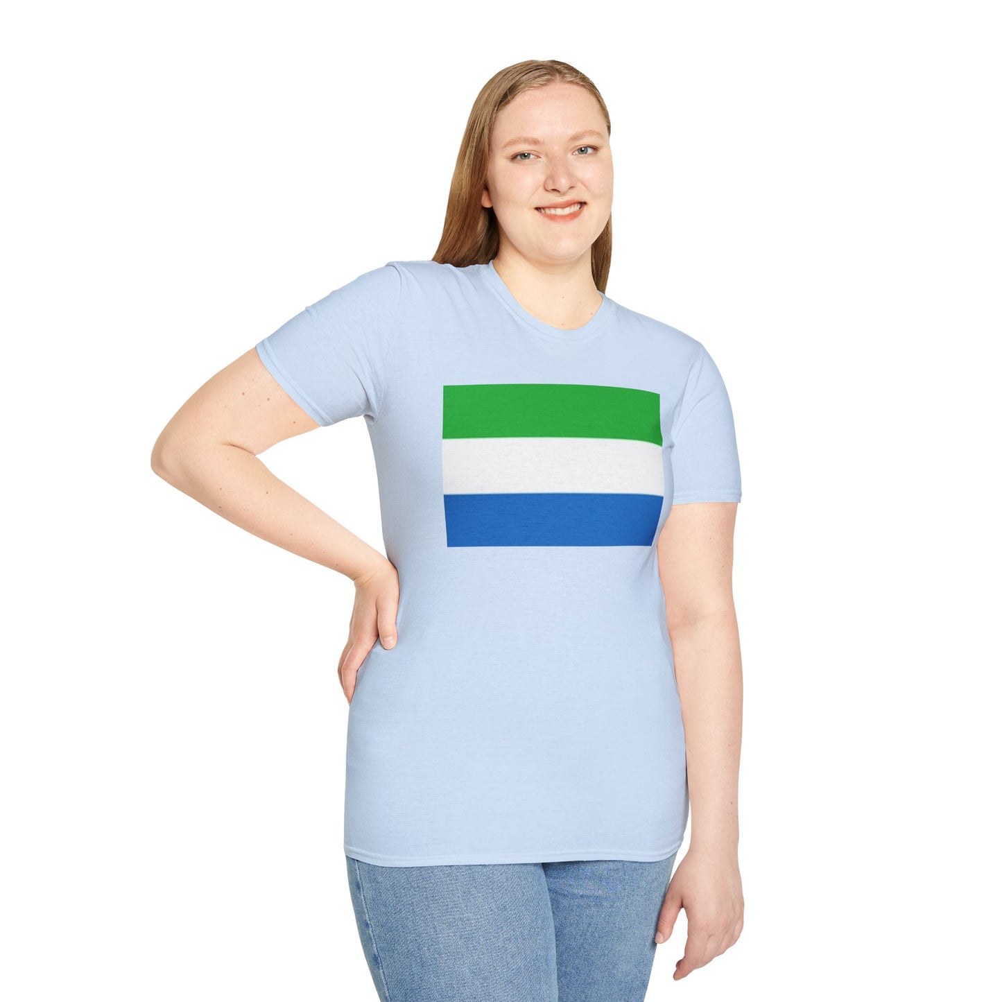 Unisex Softstyle T-Shirt -- Sierra Leone