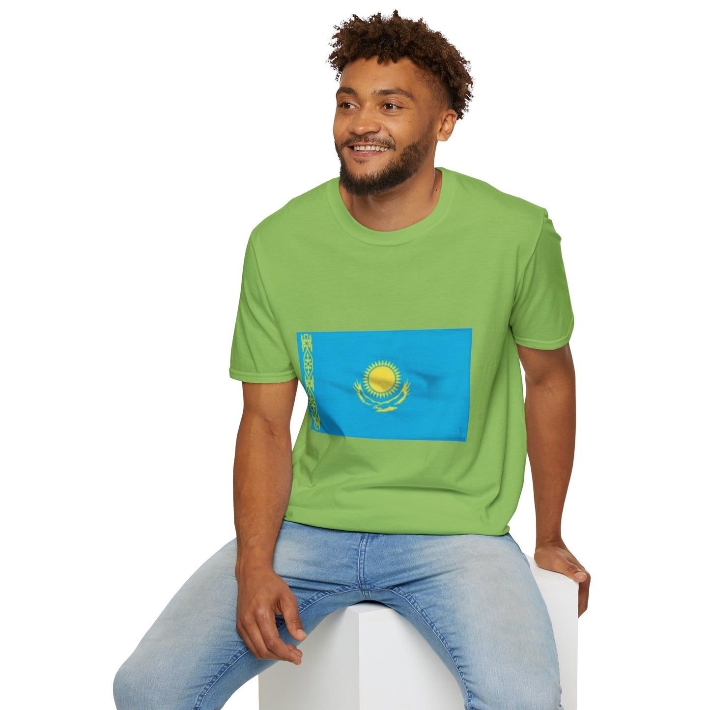 Unisex Softstyle T-Shirt -- Kazakhstan