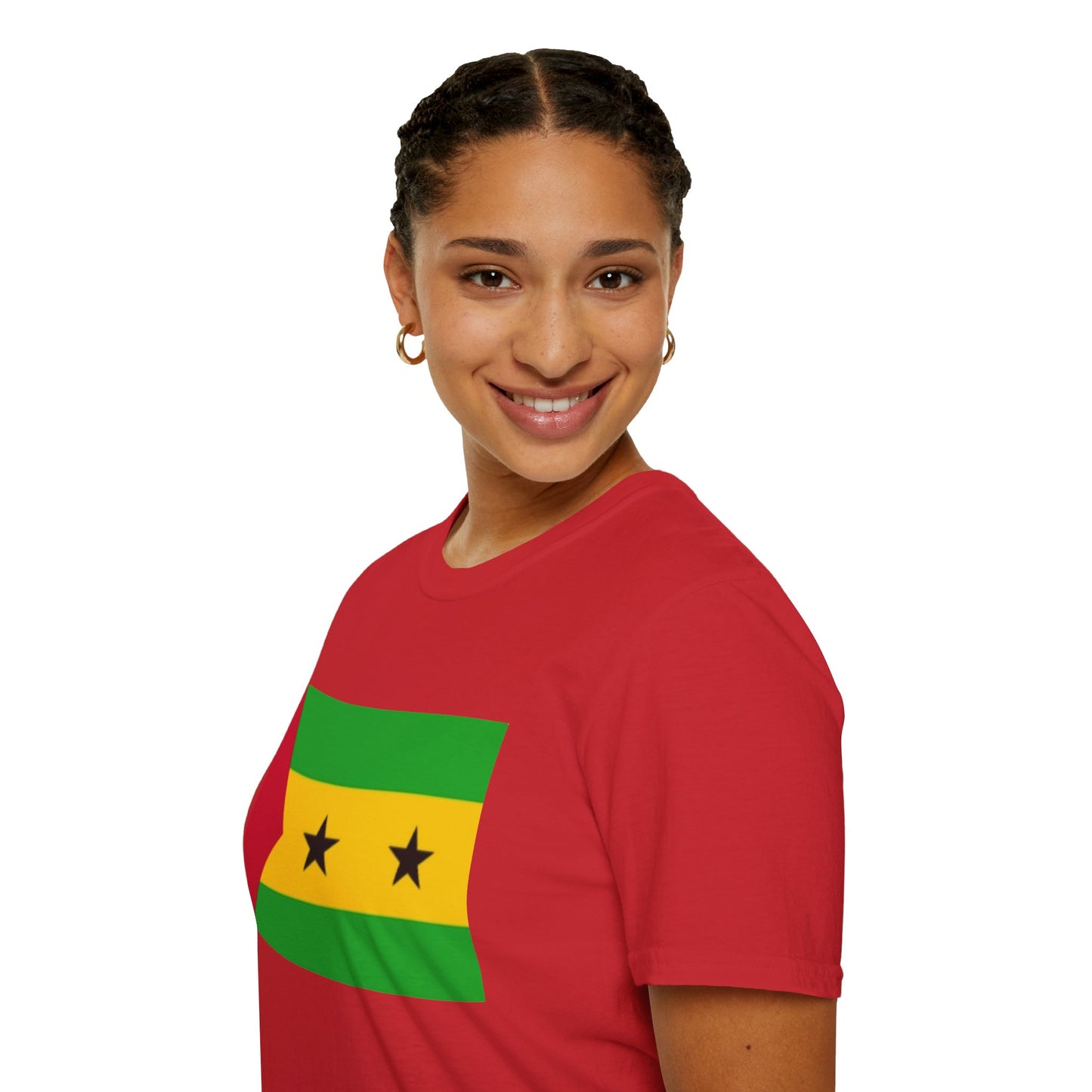 Unisex Softstyle T-Shirt -- Sao Tome and Principe