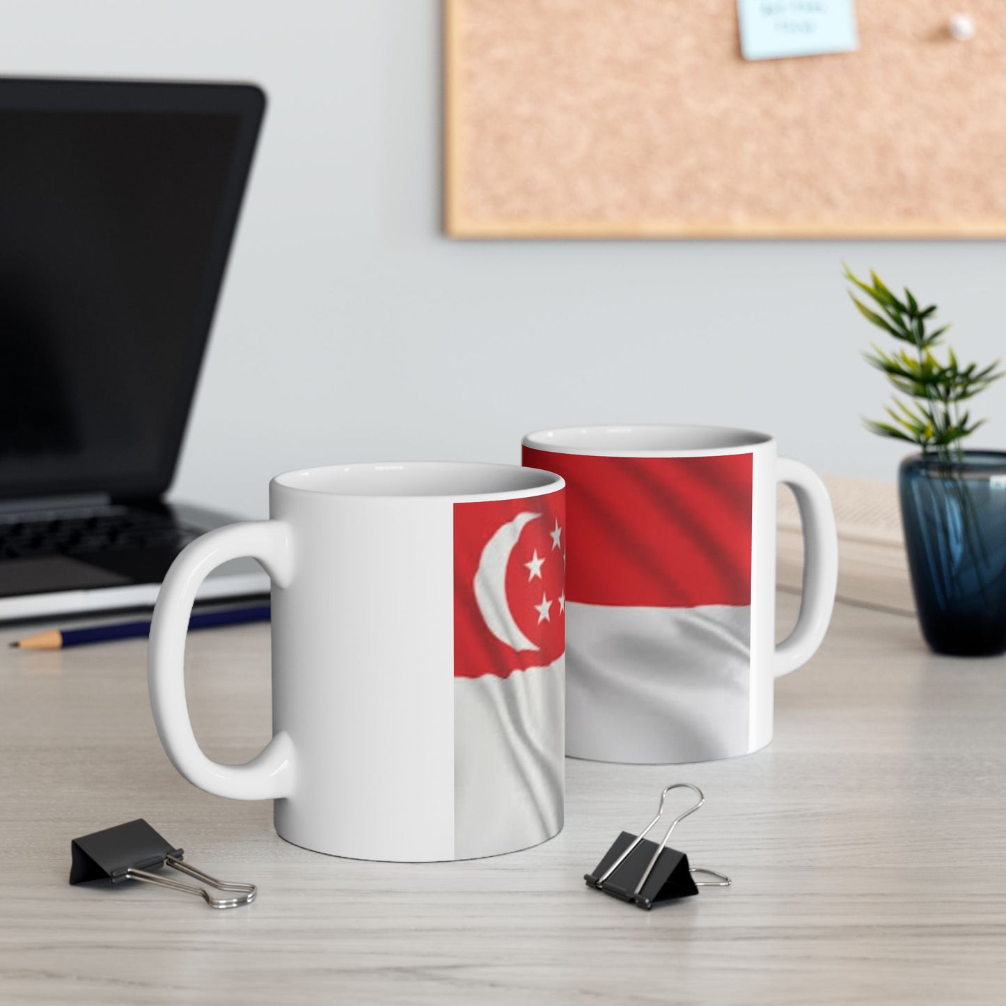 Ceramic Mug, 11oz -- Singapore