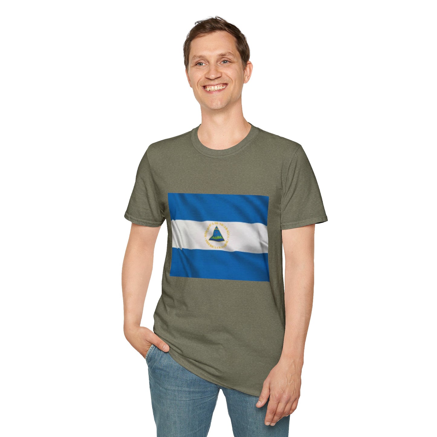 Unisex Softstyle T-Shirt --; Nicaragua
