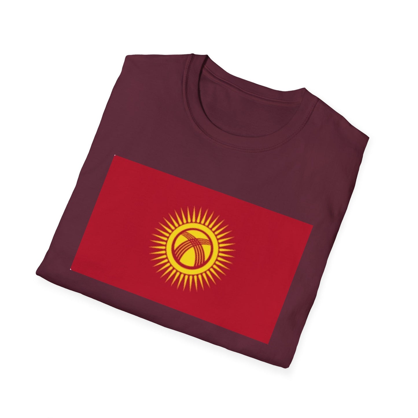 Unisex Softstyle T-Shirt -- Kyrgyzstan