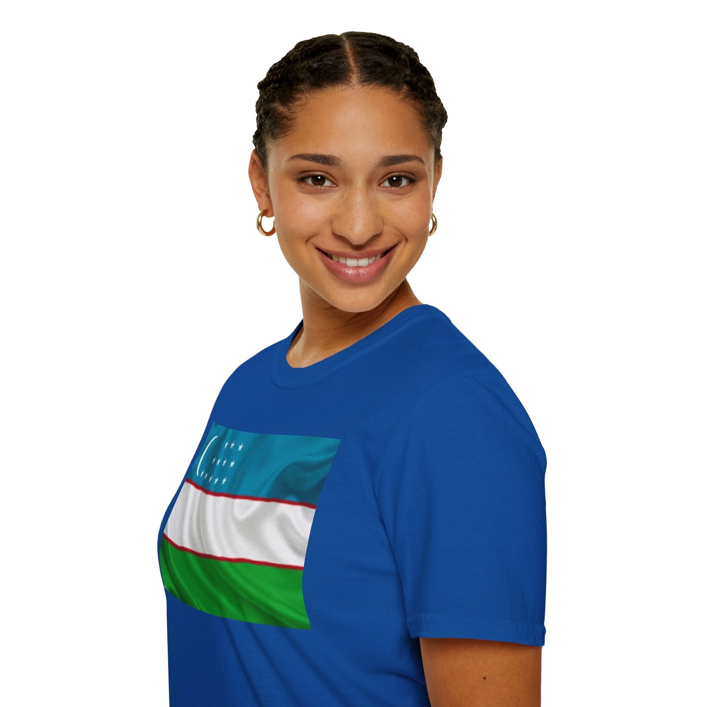 Unisex Softstyle T-Shirt -- Uzbekistan