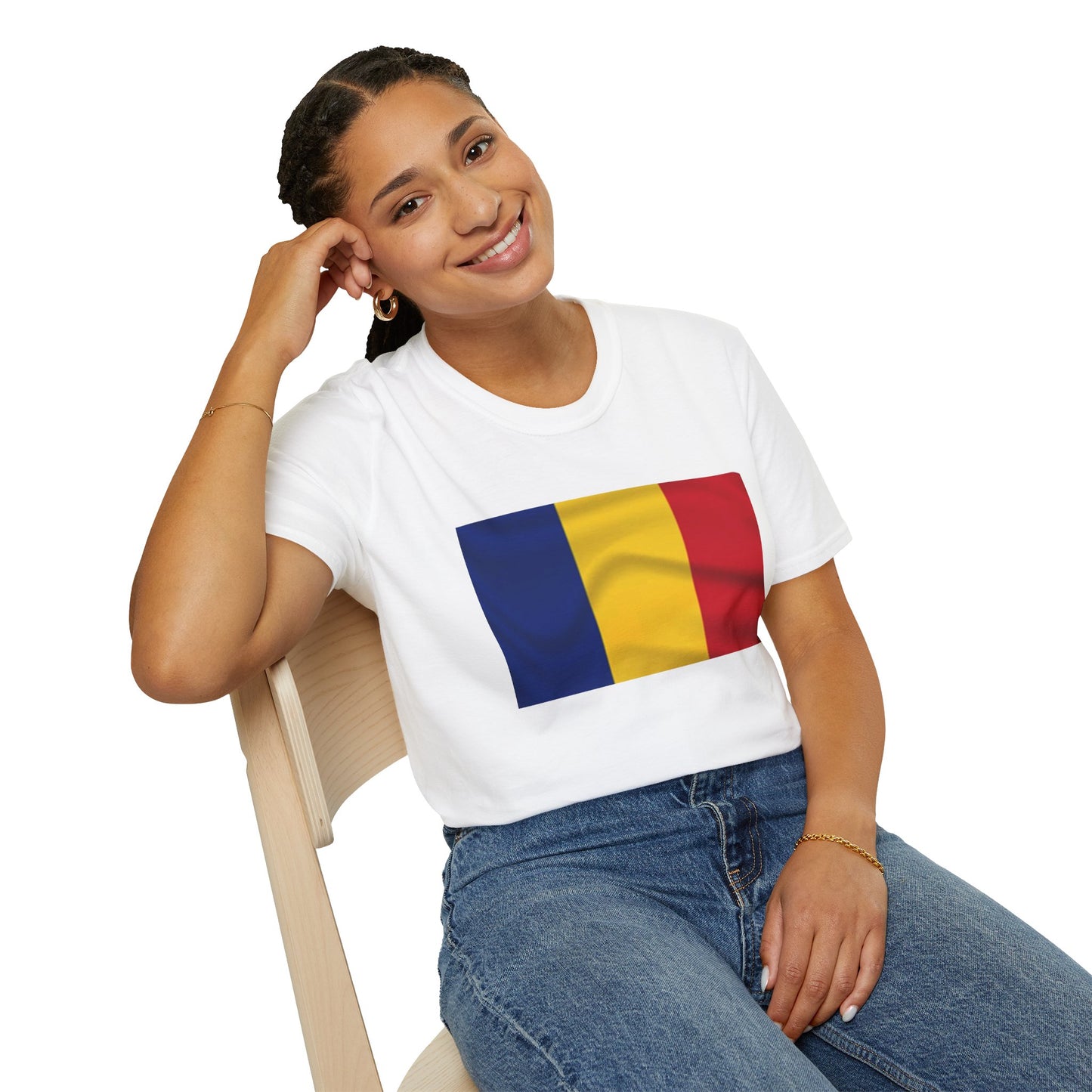 Unisex Softstyle T-Shirt -- Romania