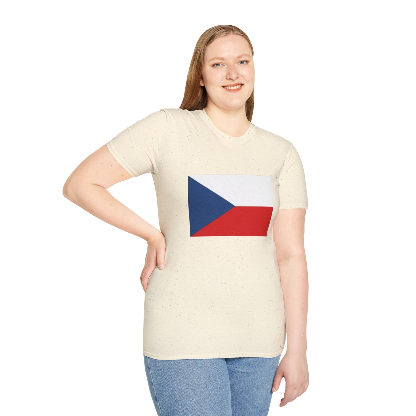 Unisex Softstyle T-Shirt -- Czechia