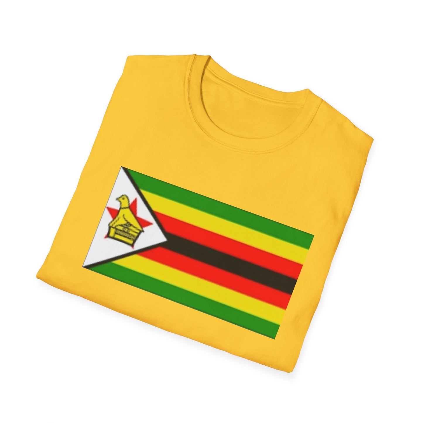 Unisex Softstyle T-Shirt -- Zimbabwe