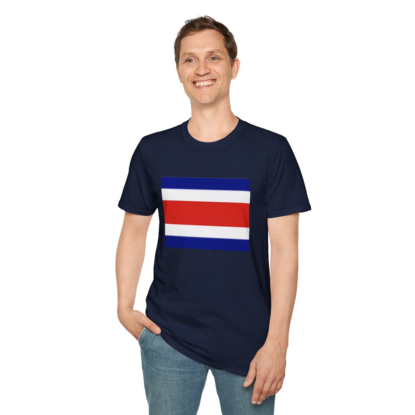 Unisex Softstyle T-Shirt -- Costa Rica