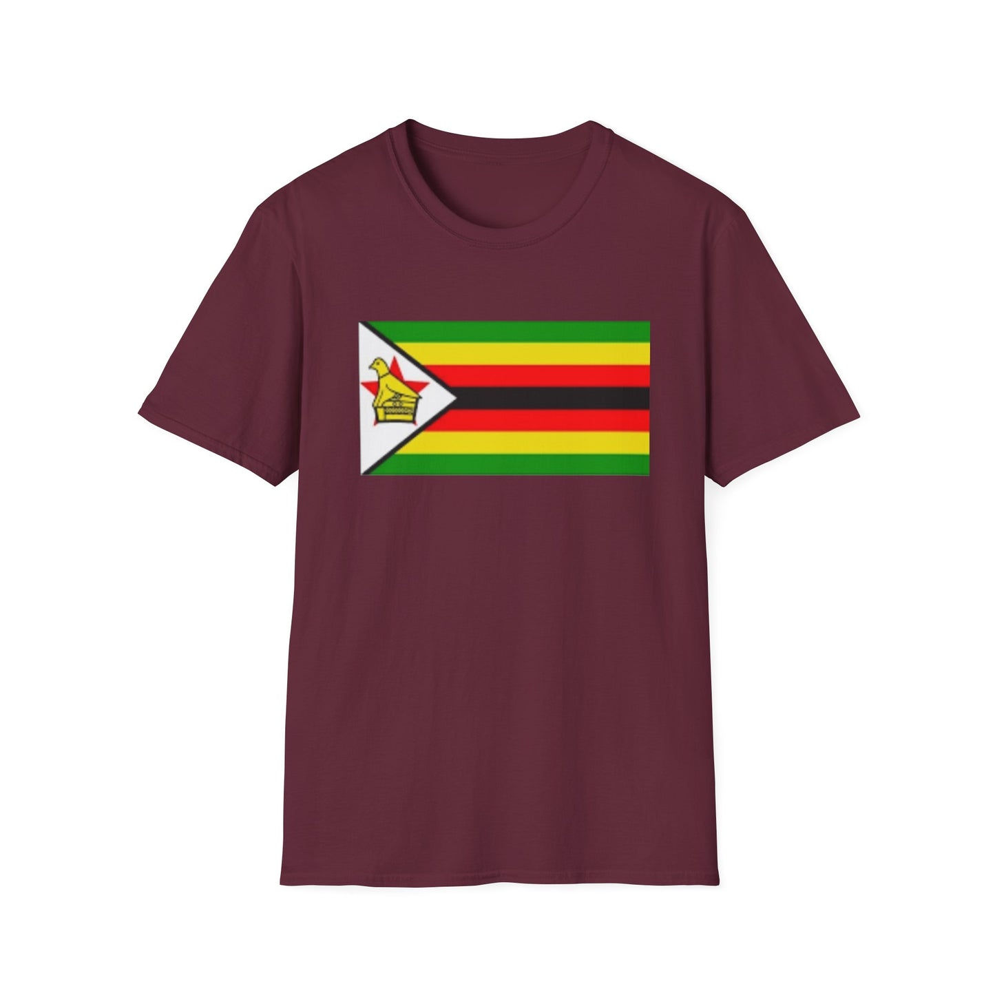 Unisex Softstyle T-Shirt -- Zimbabwe
