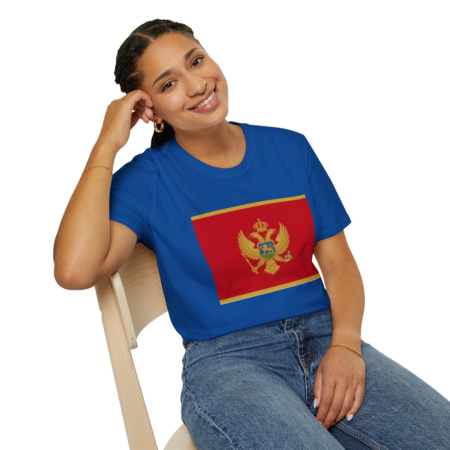 Unisex Softstyle T-Shirt -- Montenegro