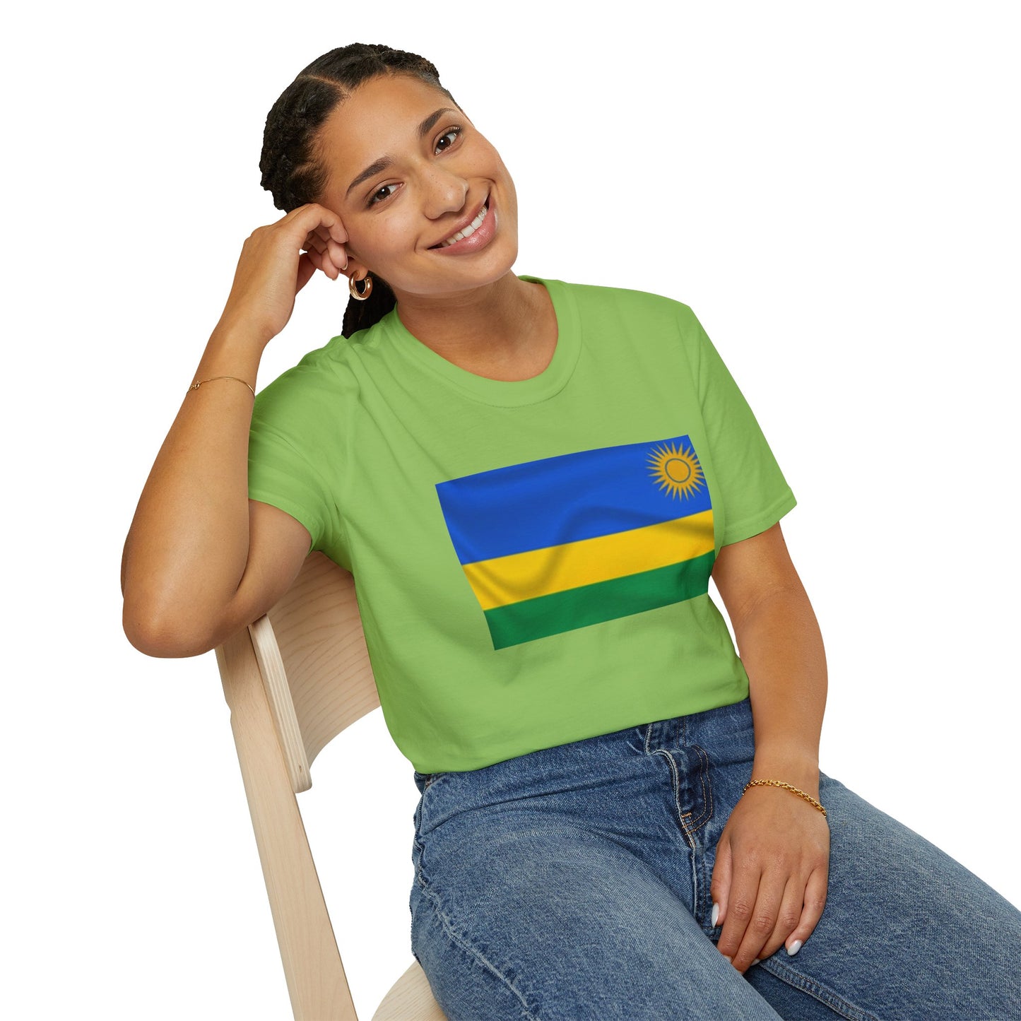 Unisex Softstyle T-Shirt -- Rwanda