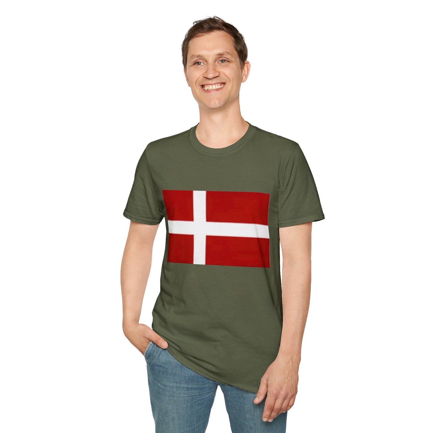 Unisex Softstyle T-Shirt -- Denmark