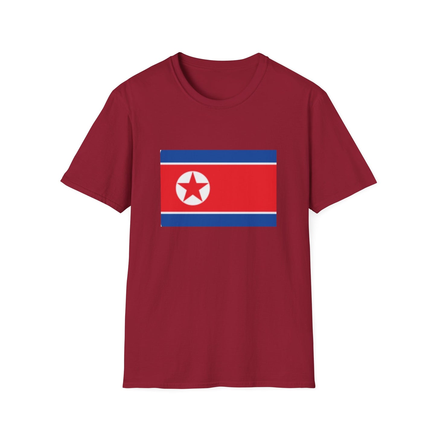 Unisex Softstyle T-Shirt -- North Korea