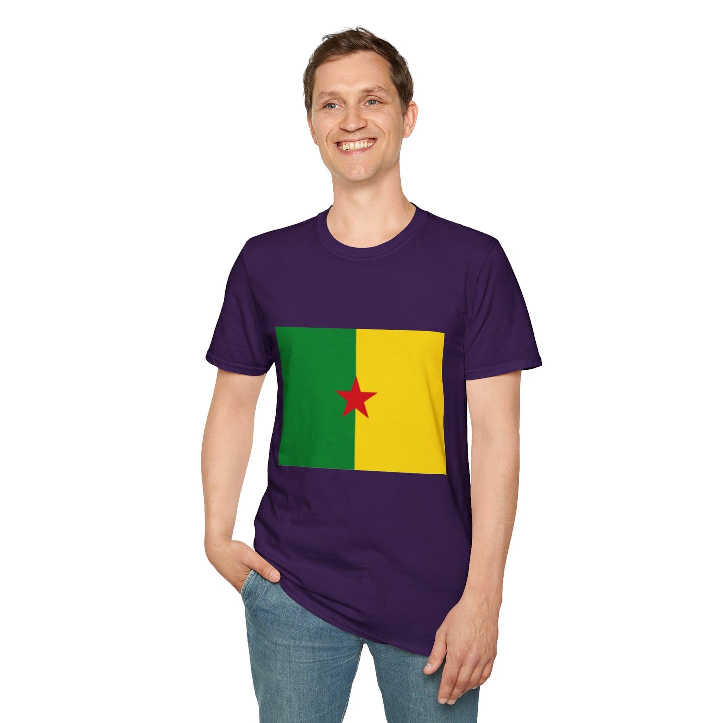 Unisex Softstyle T-Shirt -- French Guiana