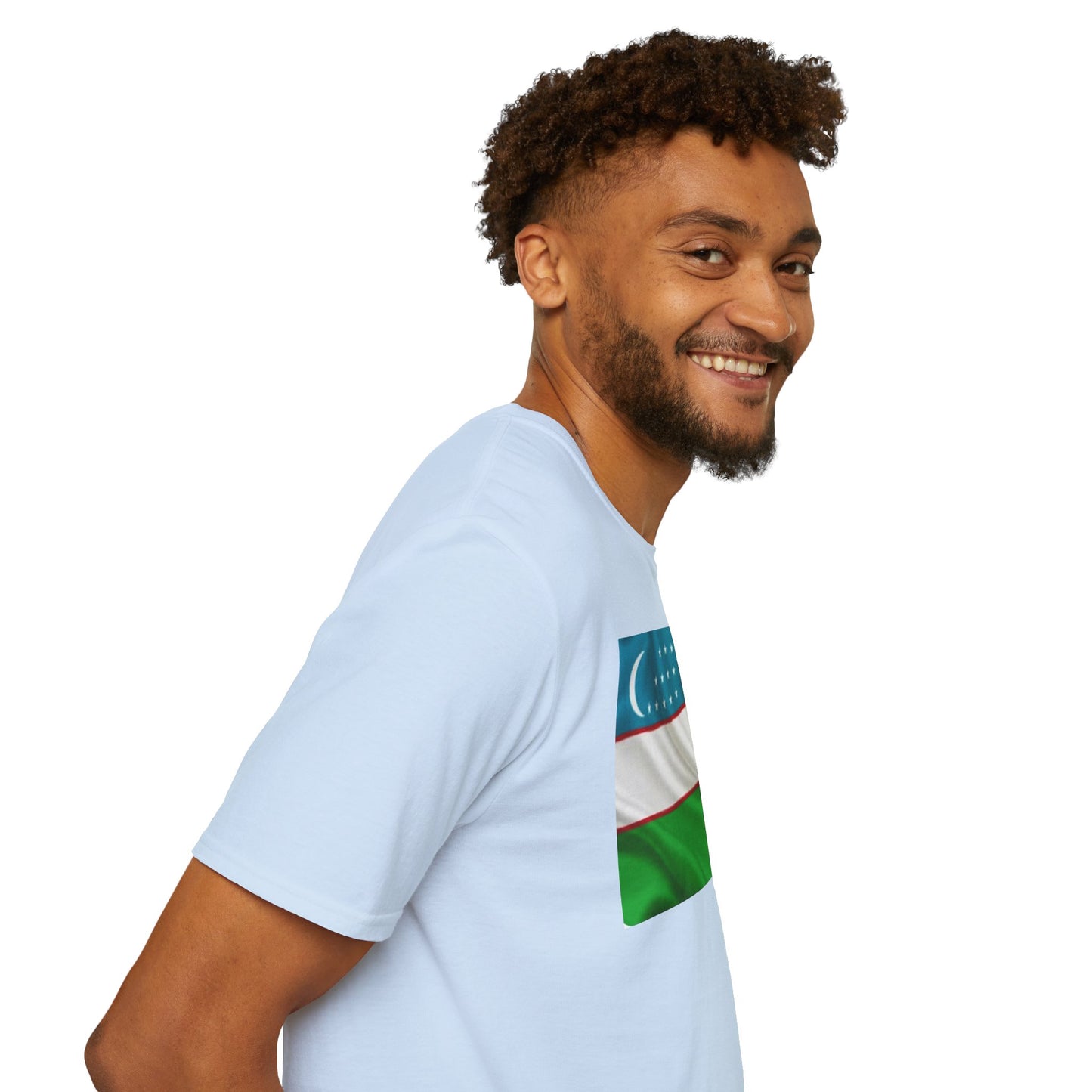 Unisex Softstyle T-Shirt -- Uzbekistan