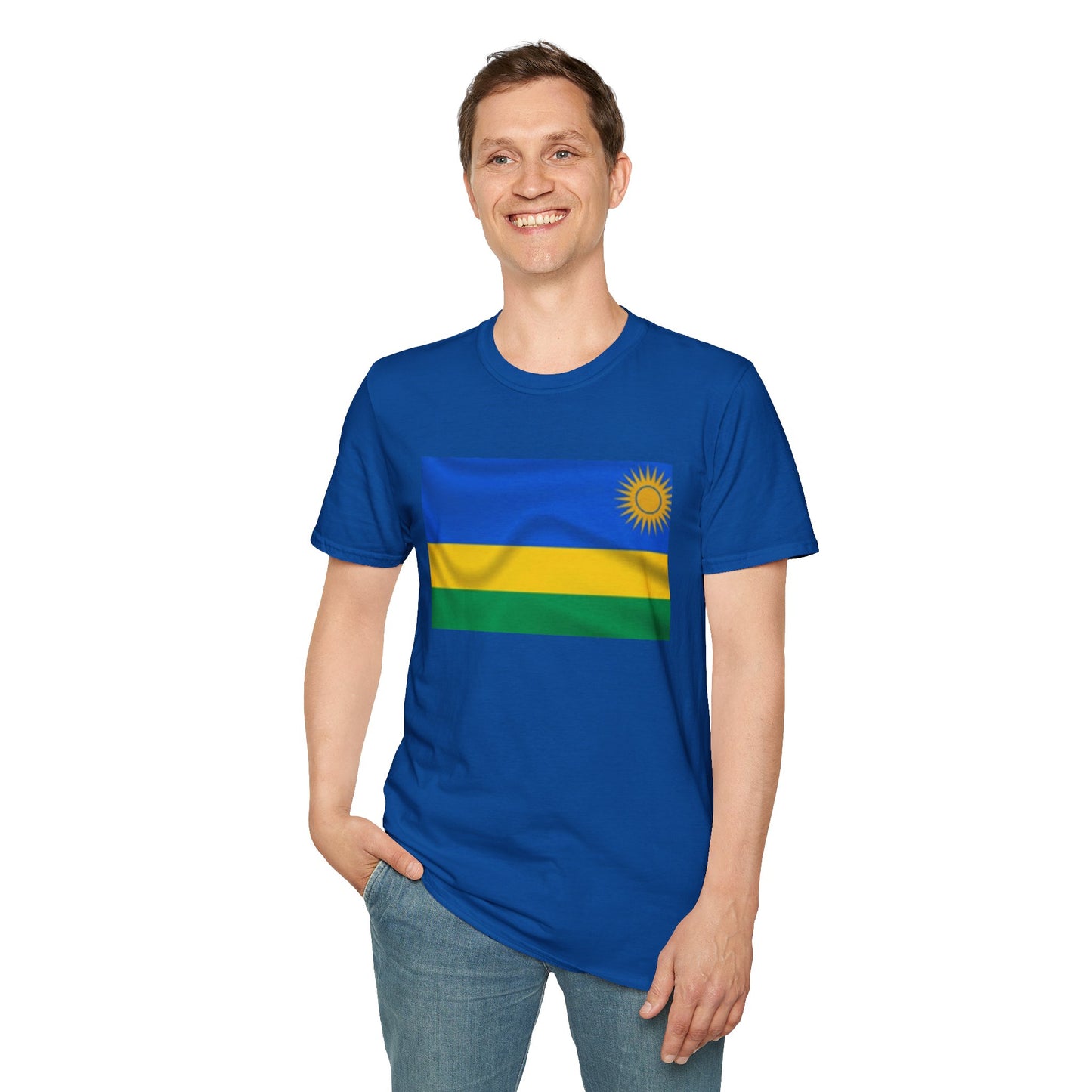Unisex Softstyle T-Shirt -- Rwanda