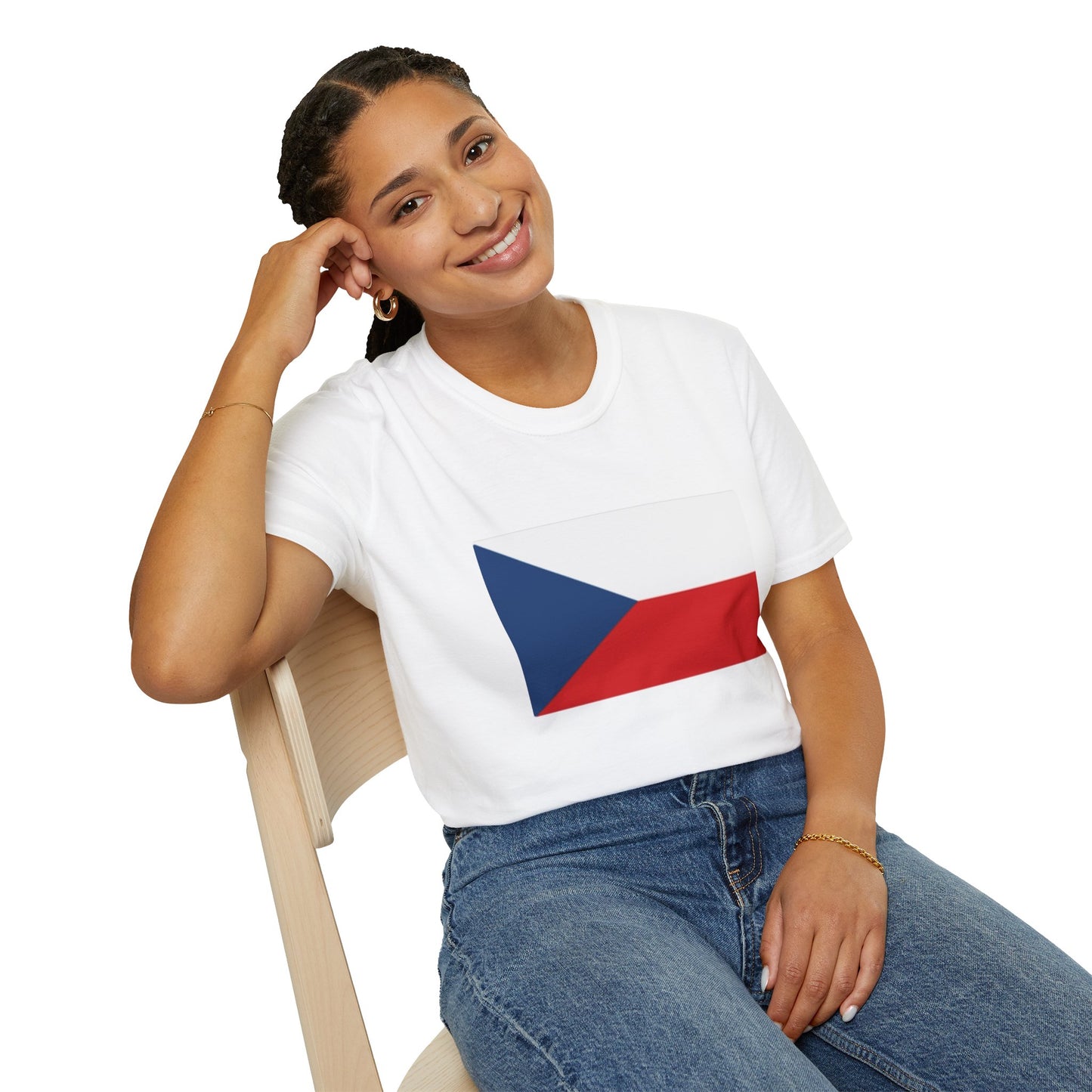 Unisex Softstyle T-Shirt -- Czechia