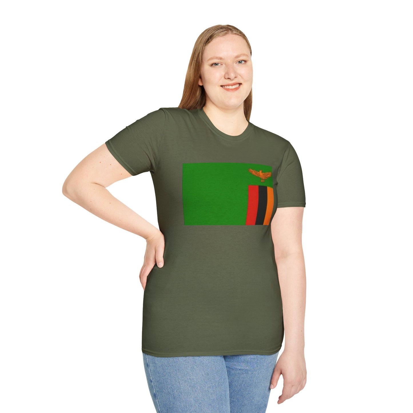 Unisex Softstyle T-Shirt -- Zambia