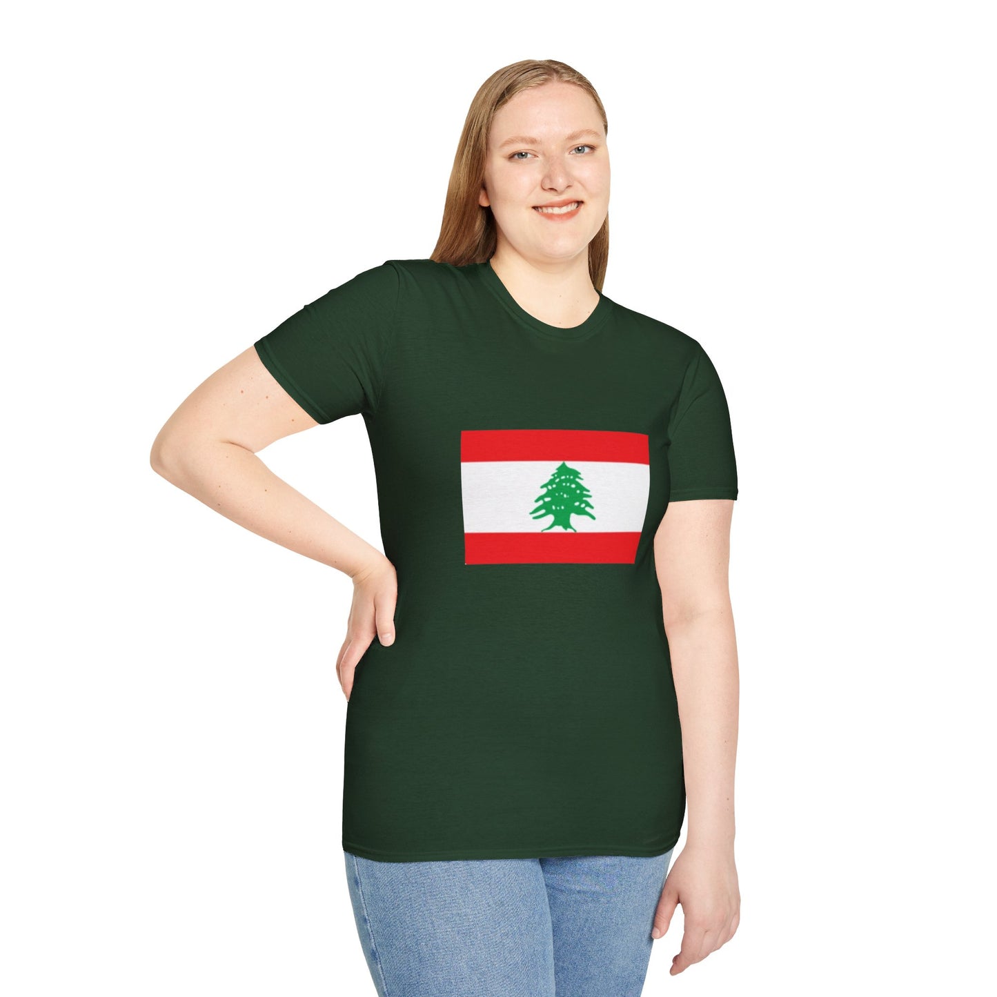 Unisex Softstyle T-Shirt -- Lebanon