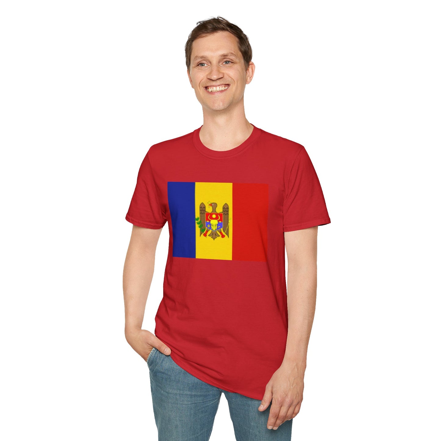 Unisex Softstyle T-Shirt -- Moldova
