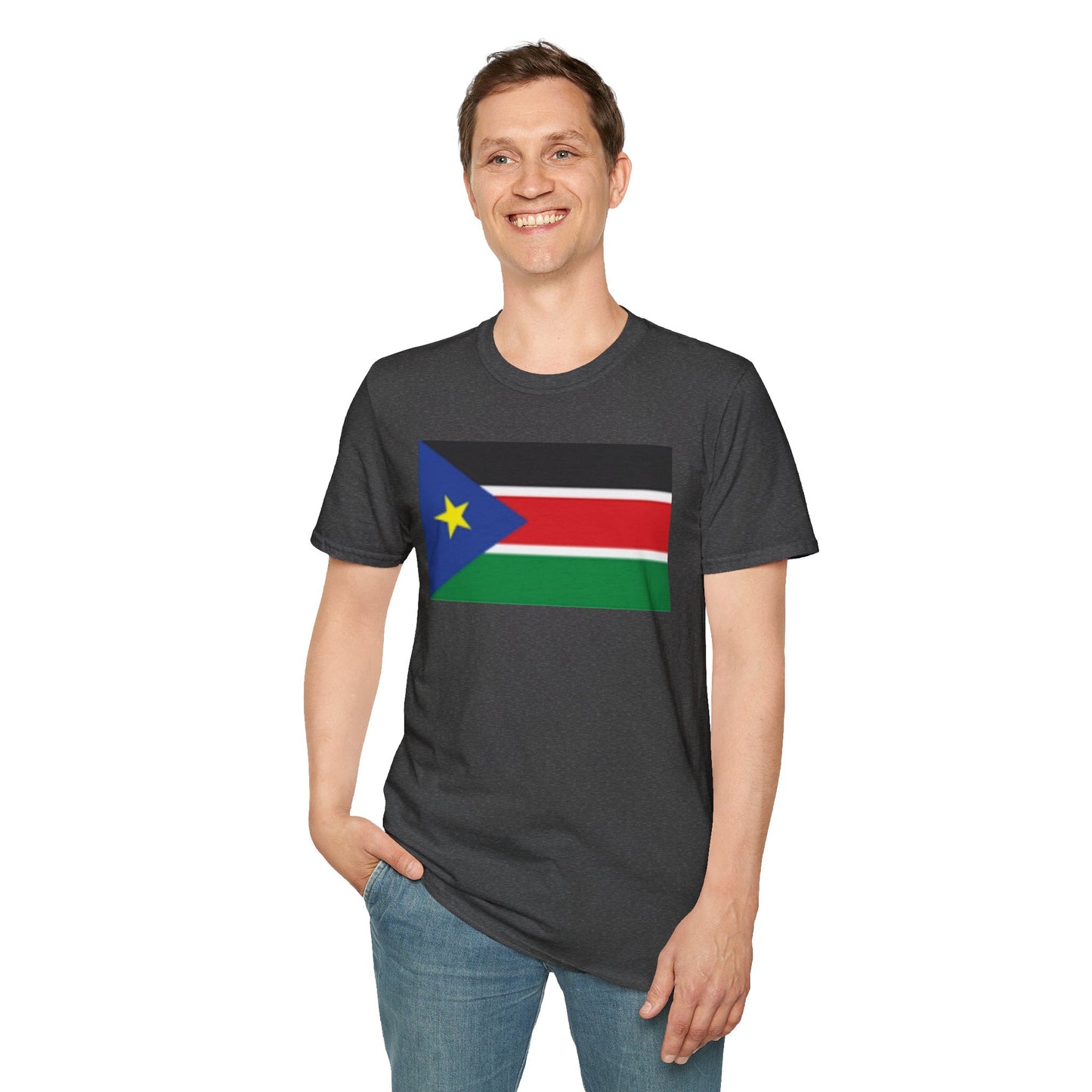 Unisex Softstyle T-Shirt -- South Sudan