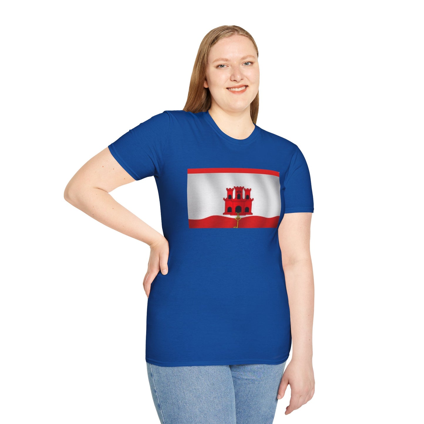 Unisex Softstyle T-Shirt -- Gibraltar