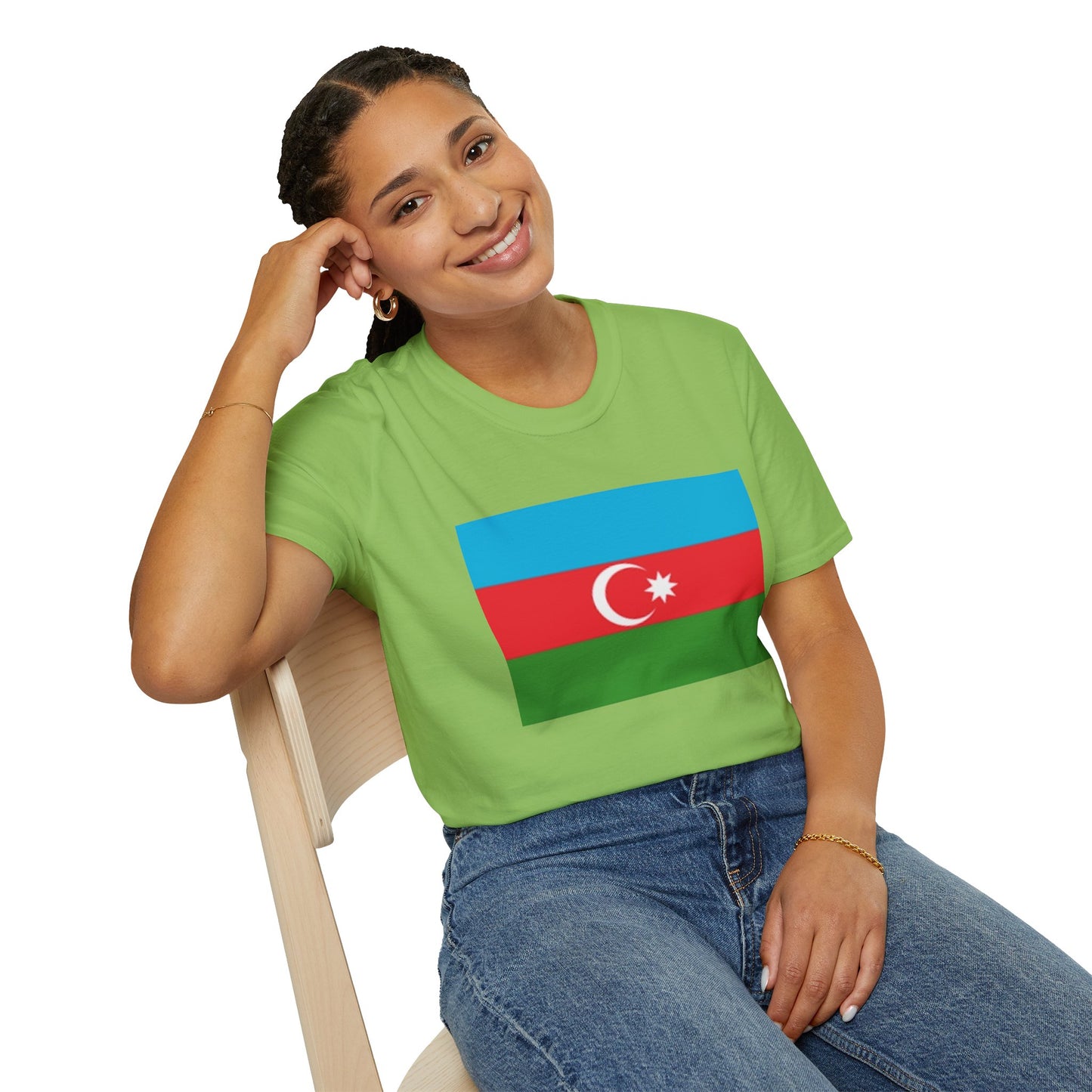 Unisex Softstyle T-Shirt -- Azerbaijan