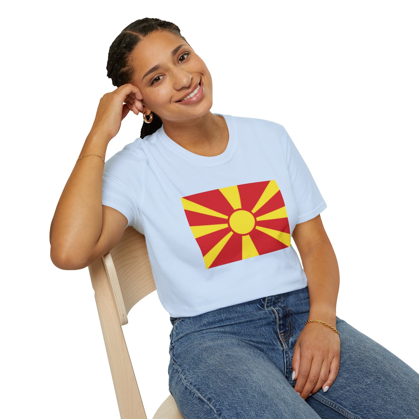 Unisex Softstyle T-Shirt -- North Macedonia