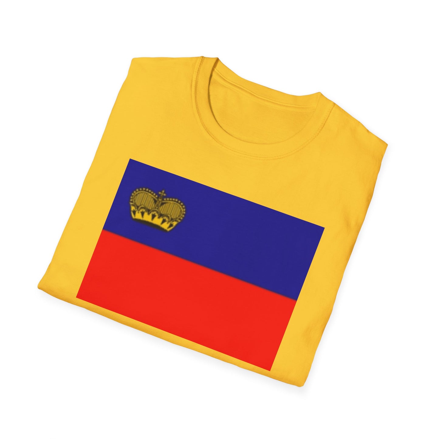Unisex Softstyle T-Shirt -- Liechtenstein