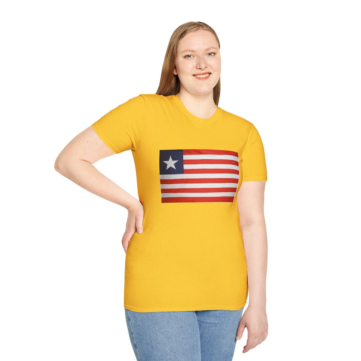 Unisex Softstyle T-Shirt -- Liberia
