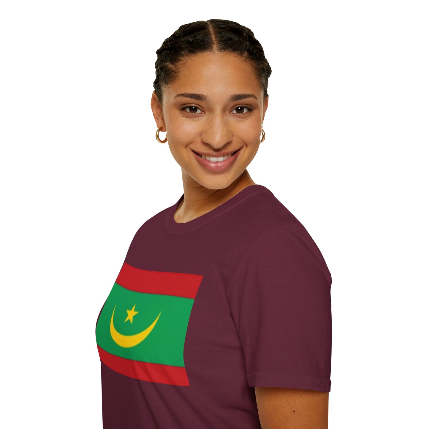 Unisex Softstyle T-Shirt -- Mauritania