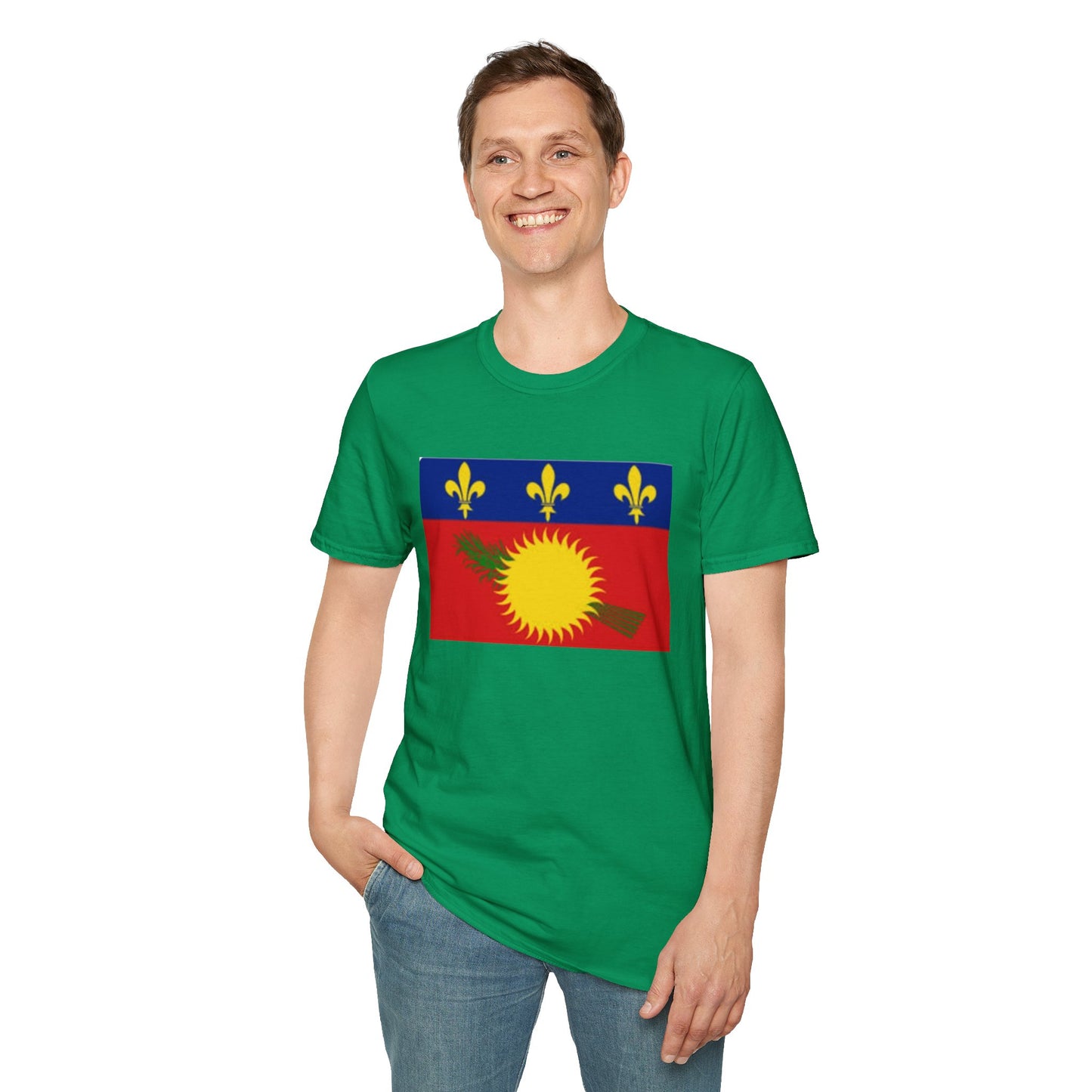 Unisex Softstyle T-Shirt -- Guadeloupe