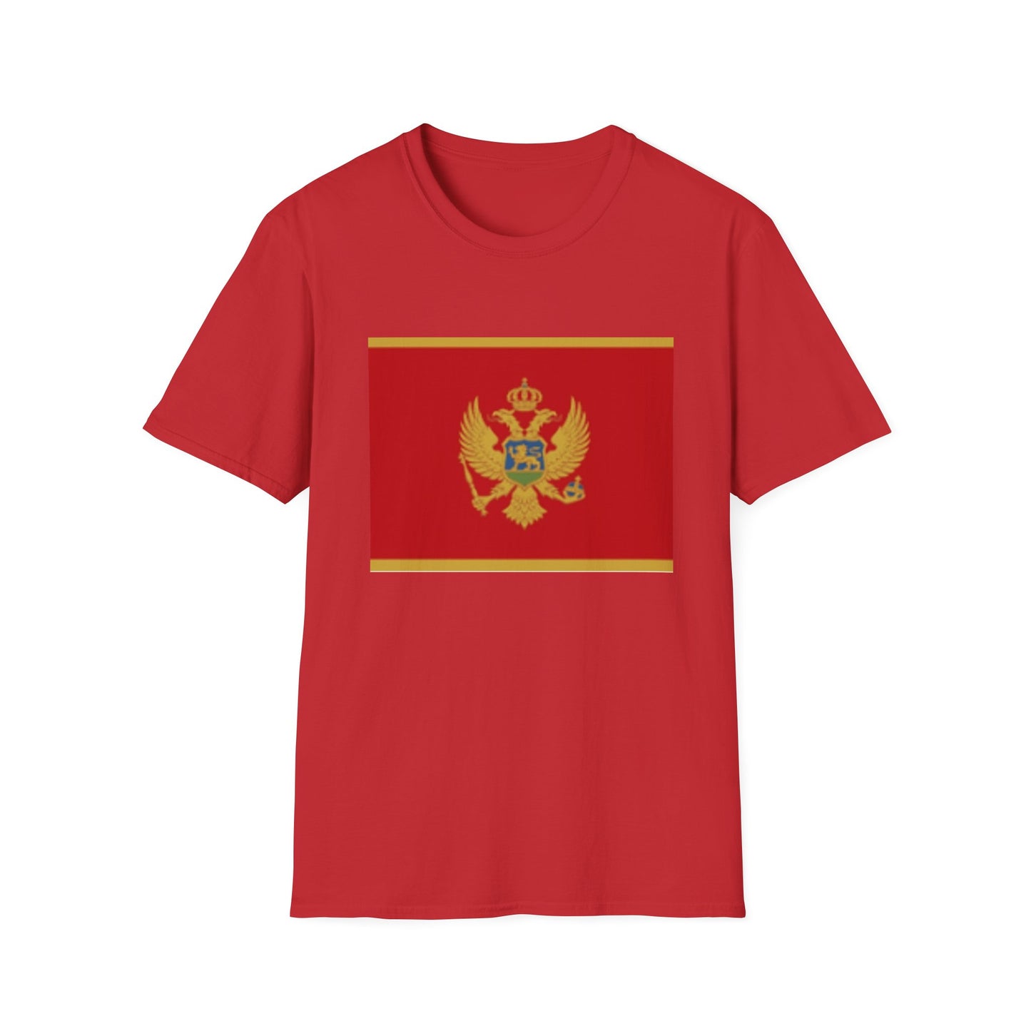 Unisex Softstyle T-Shirt -- Montenegro