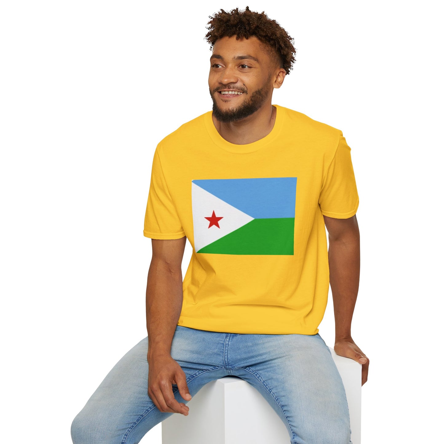 Unisex Softstyle T-Shirt -- Djibouti