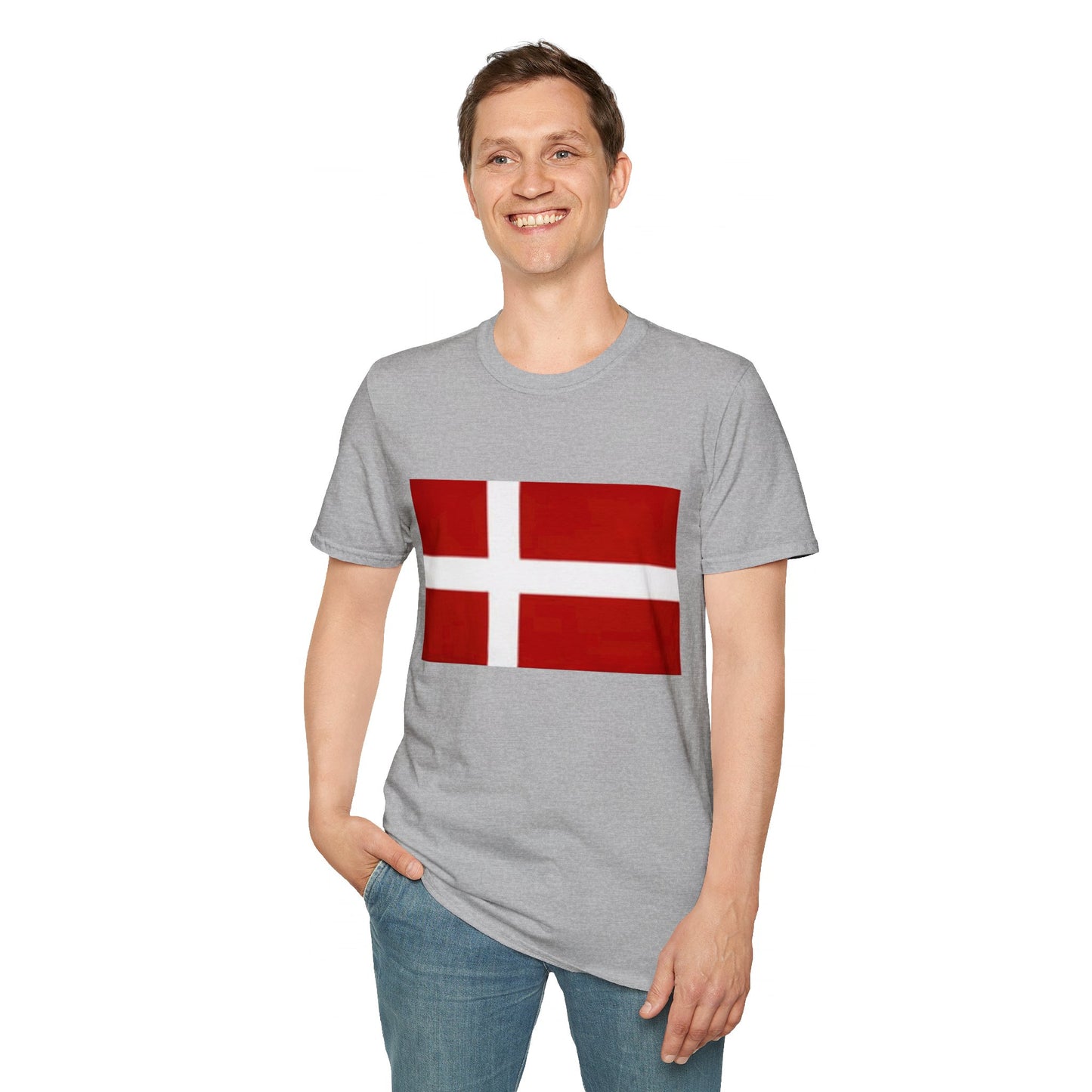 Unisex Softstyle T-Shirt -- Denmark