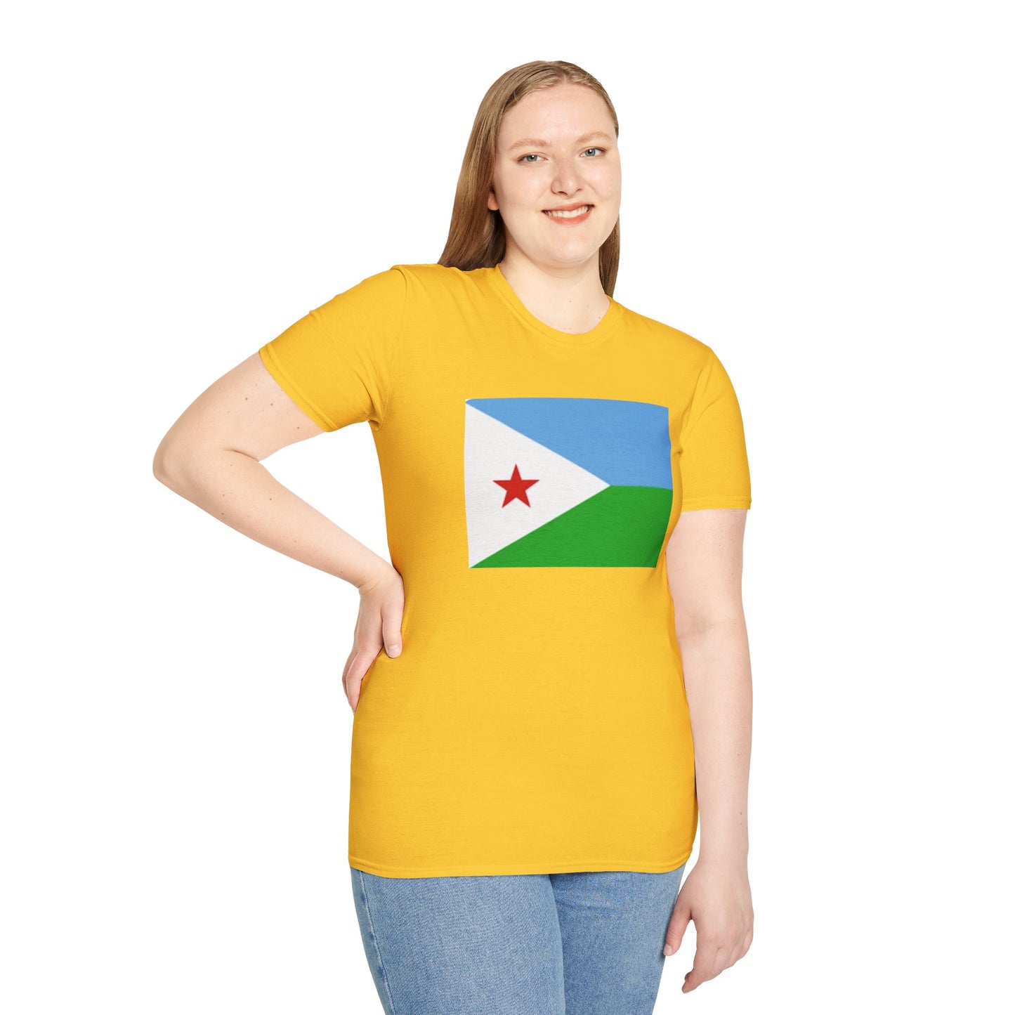 Unisex Softstyle T-Shirt -- Djibouti