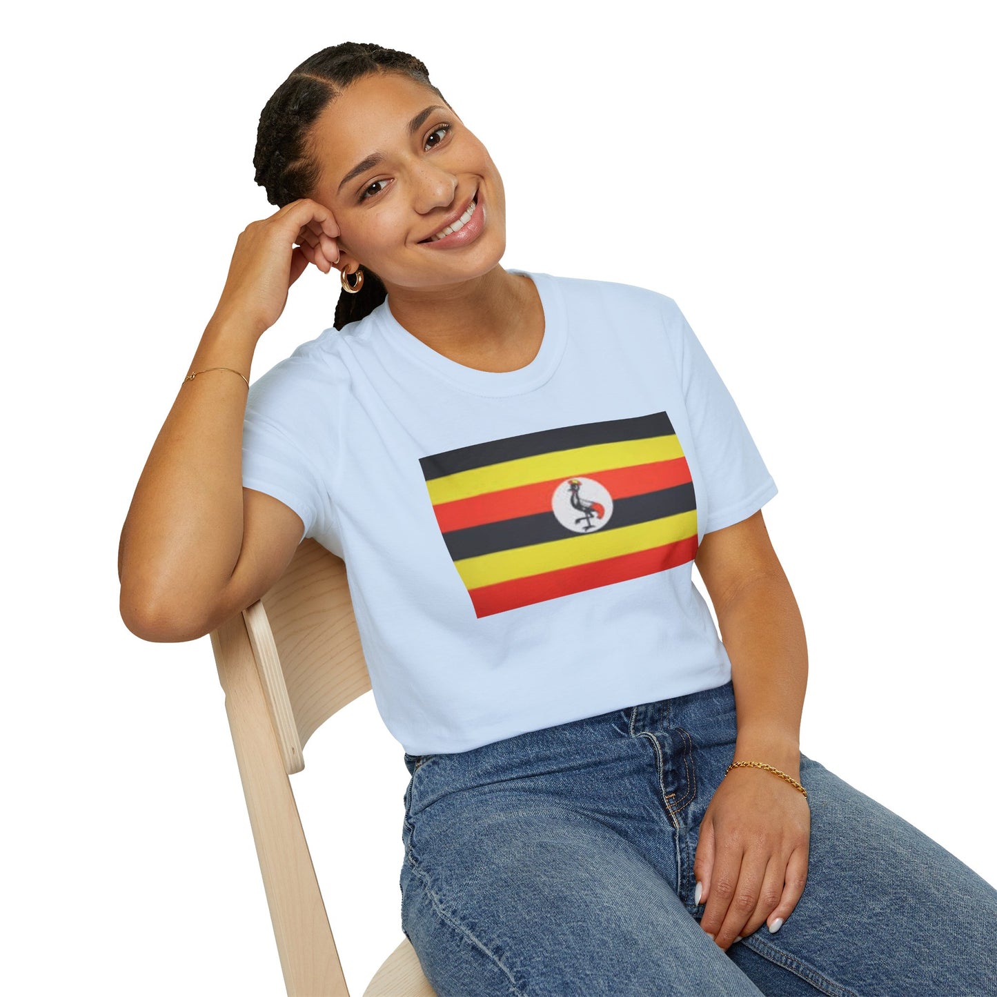 Unisex Softstyle T-Shirt -- Uganda