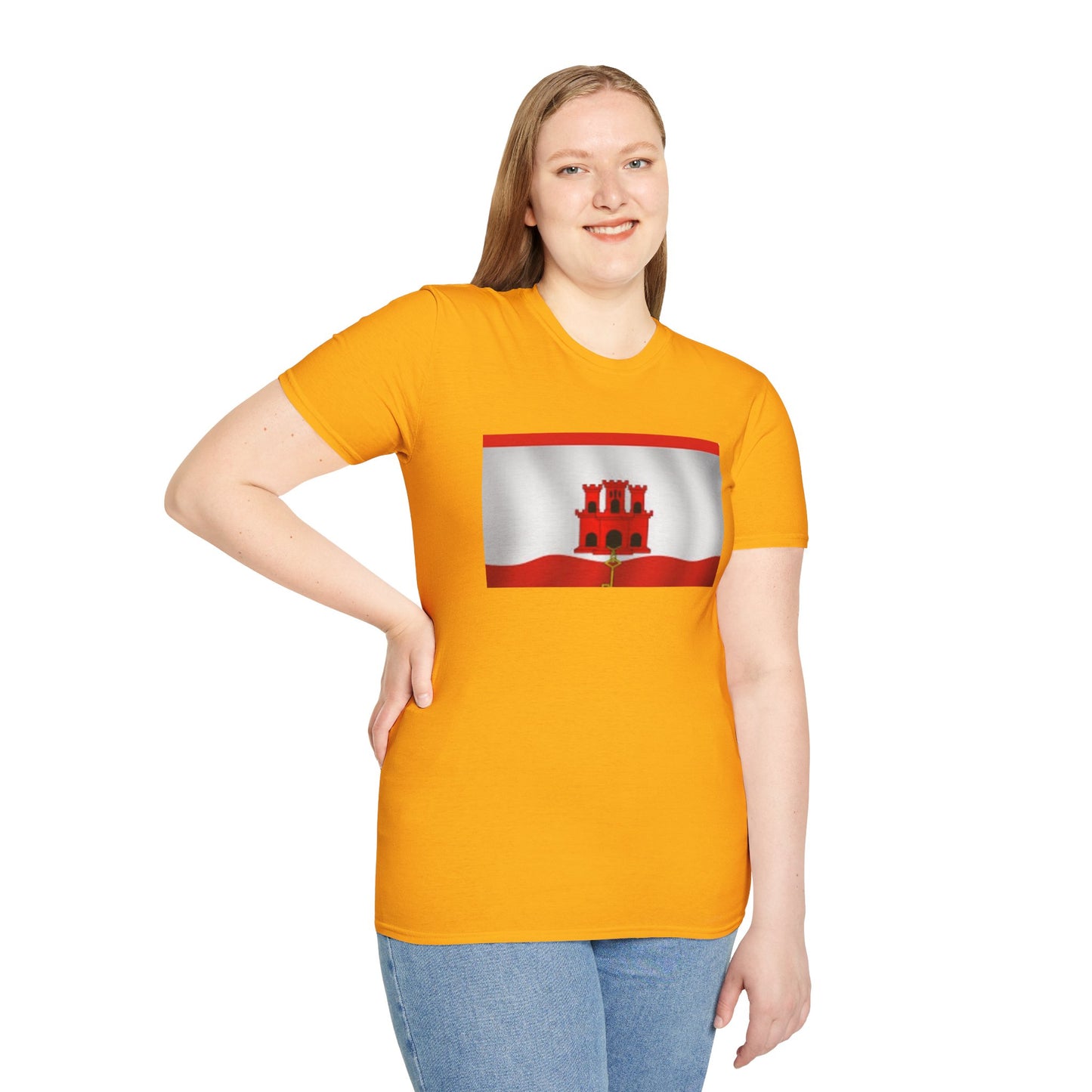 Unisex Softstyle T-Shirt -- Gibraltar